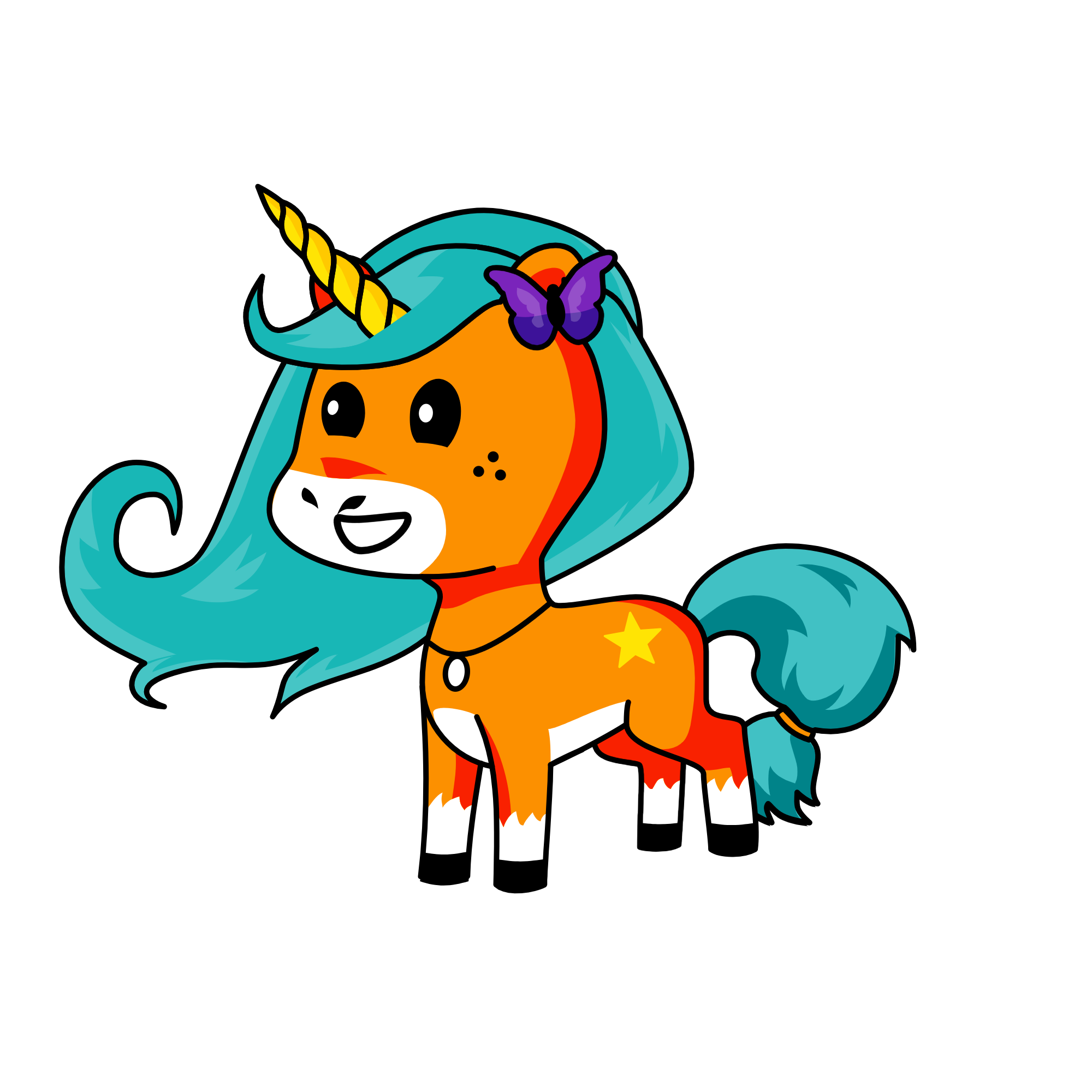 Unicorandom, the unicorn