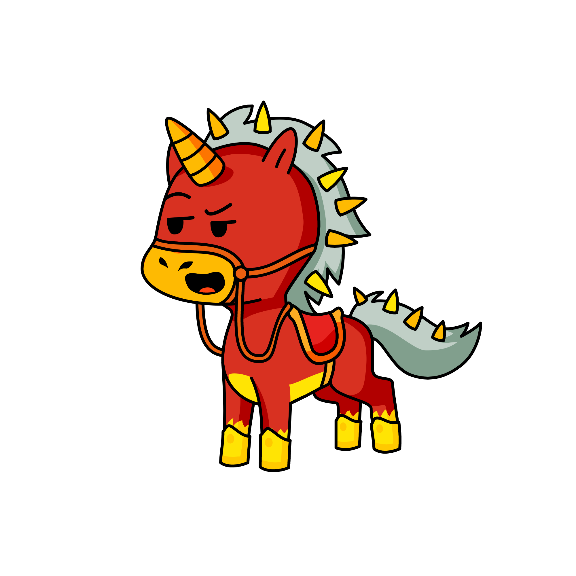Blaziken, the unicorn