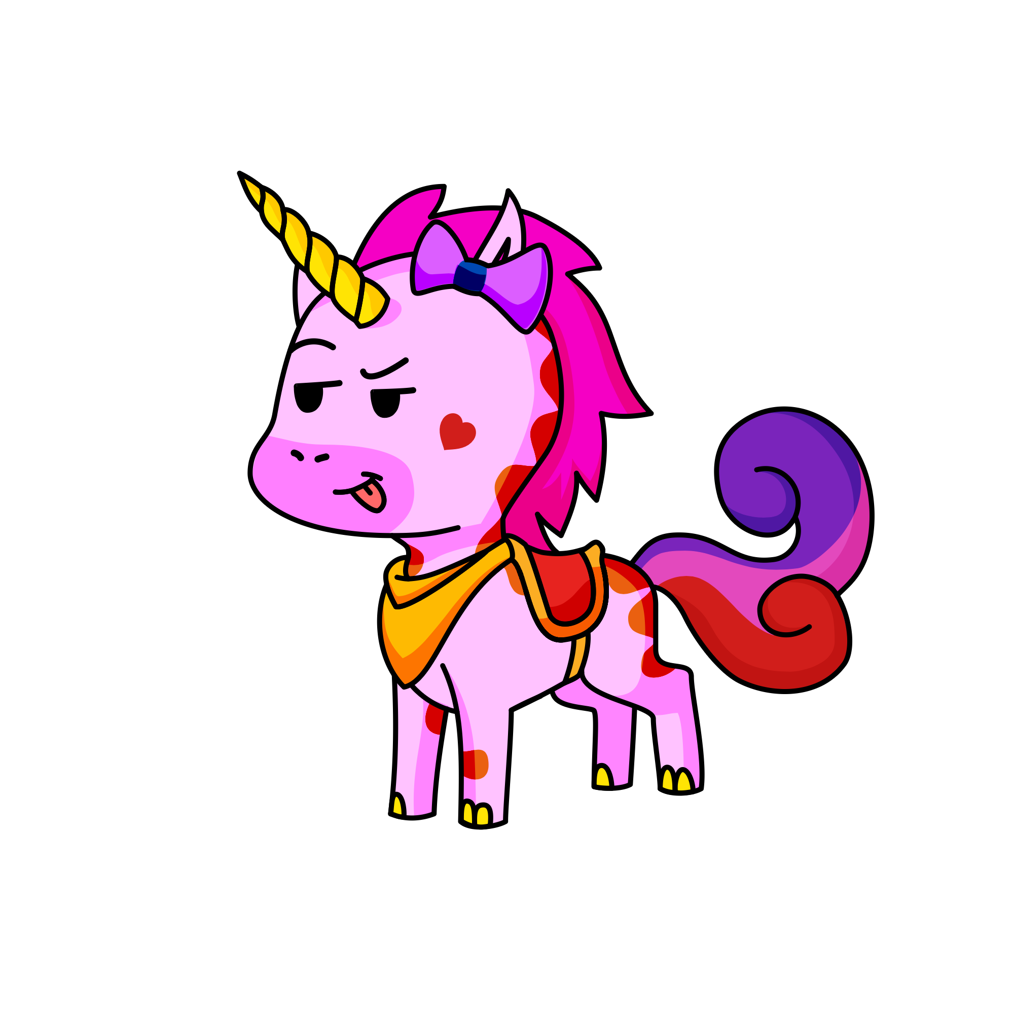 Sprinkle Wobble Berry, the unicorn