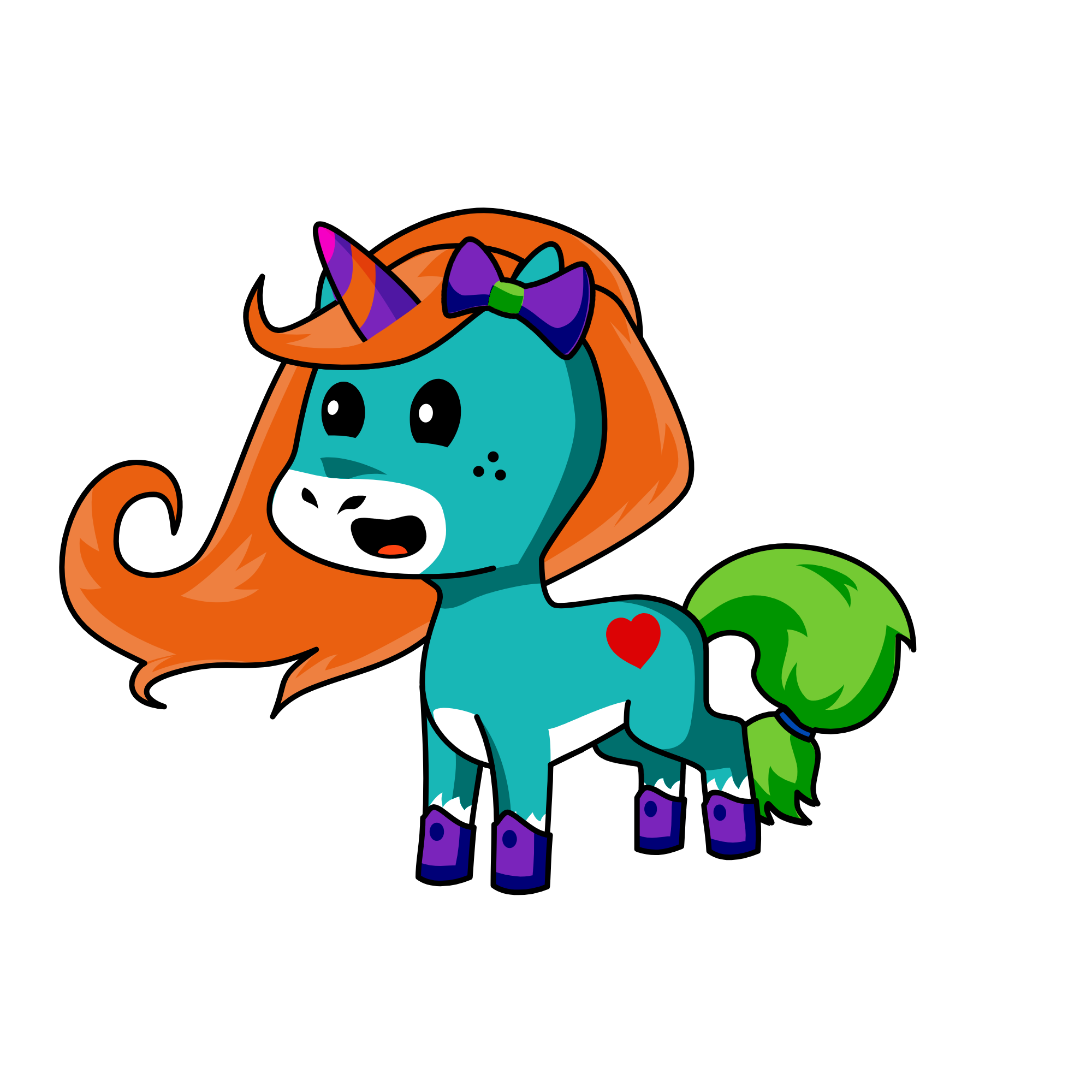 Janey, the unicorn