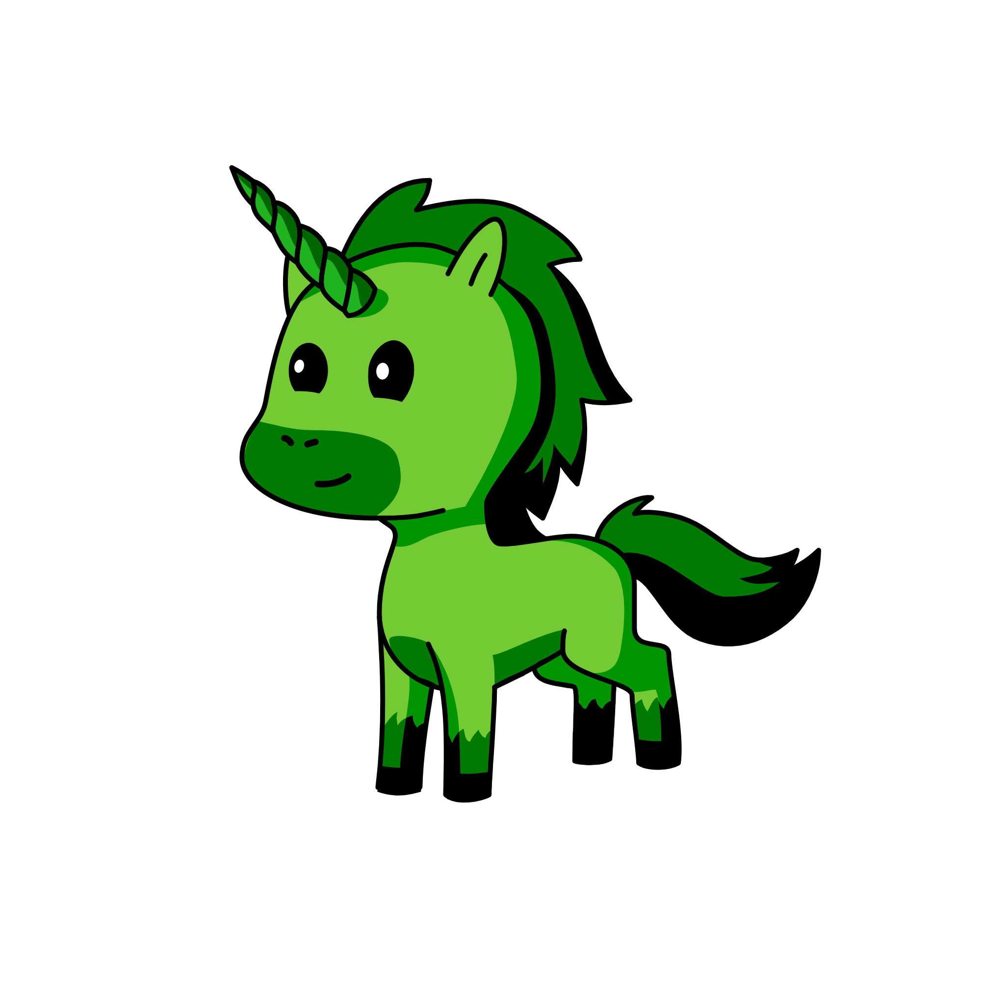 Flippy, the unicorn