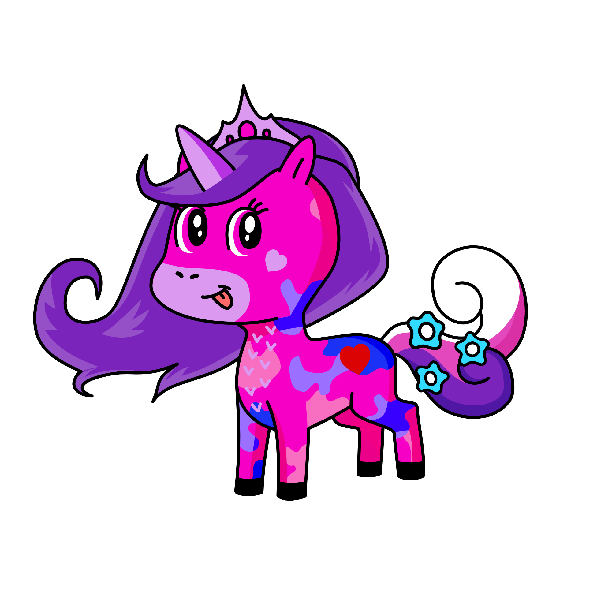 princess, the unicorn