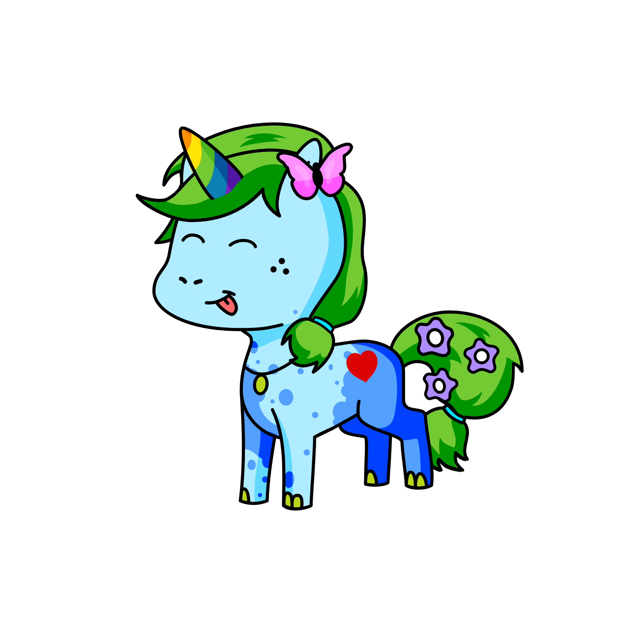 dilly, the unicorn