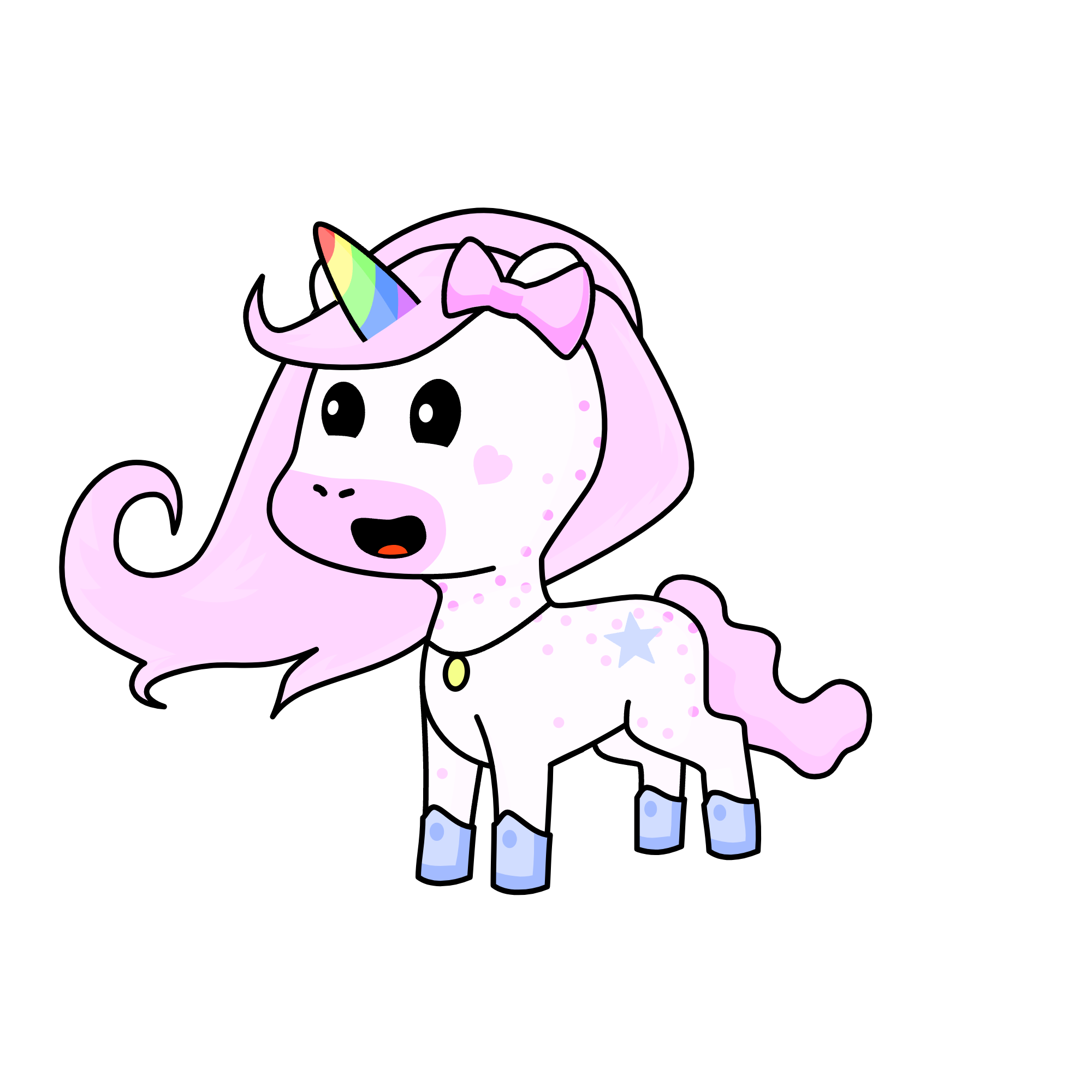 IM A UNICORN AND I HAVE A HORN!, the unicorn