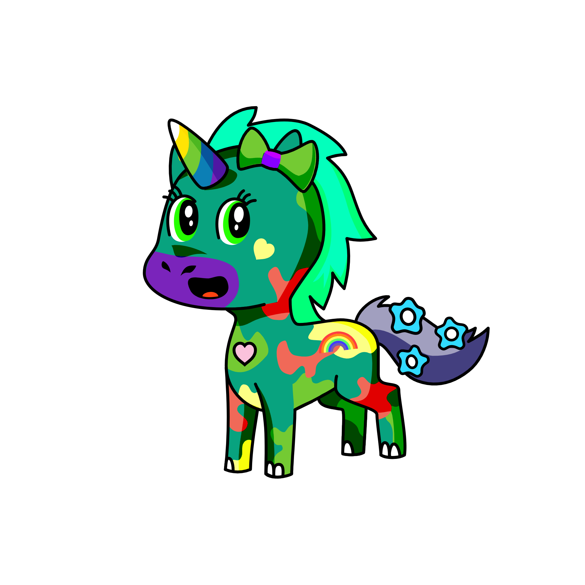 detti, the unicorn