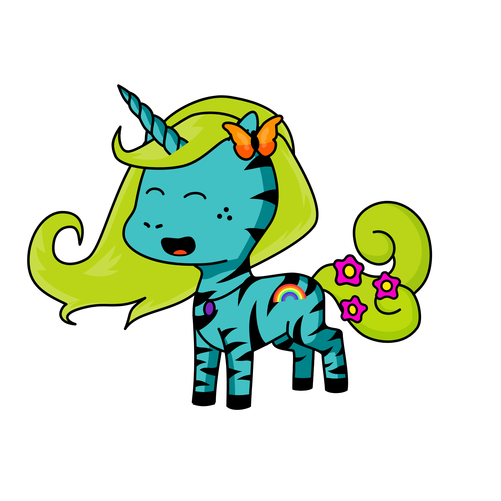 Natura, the unicorn