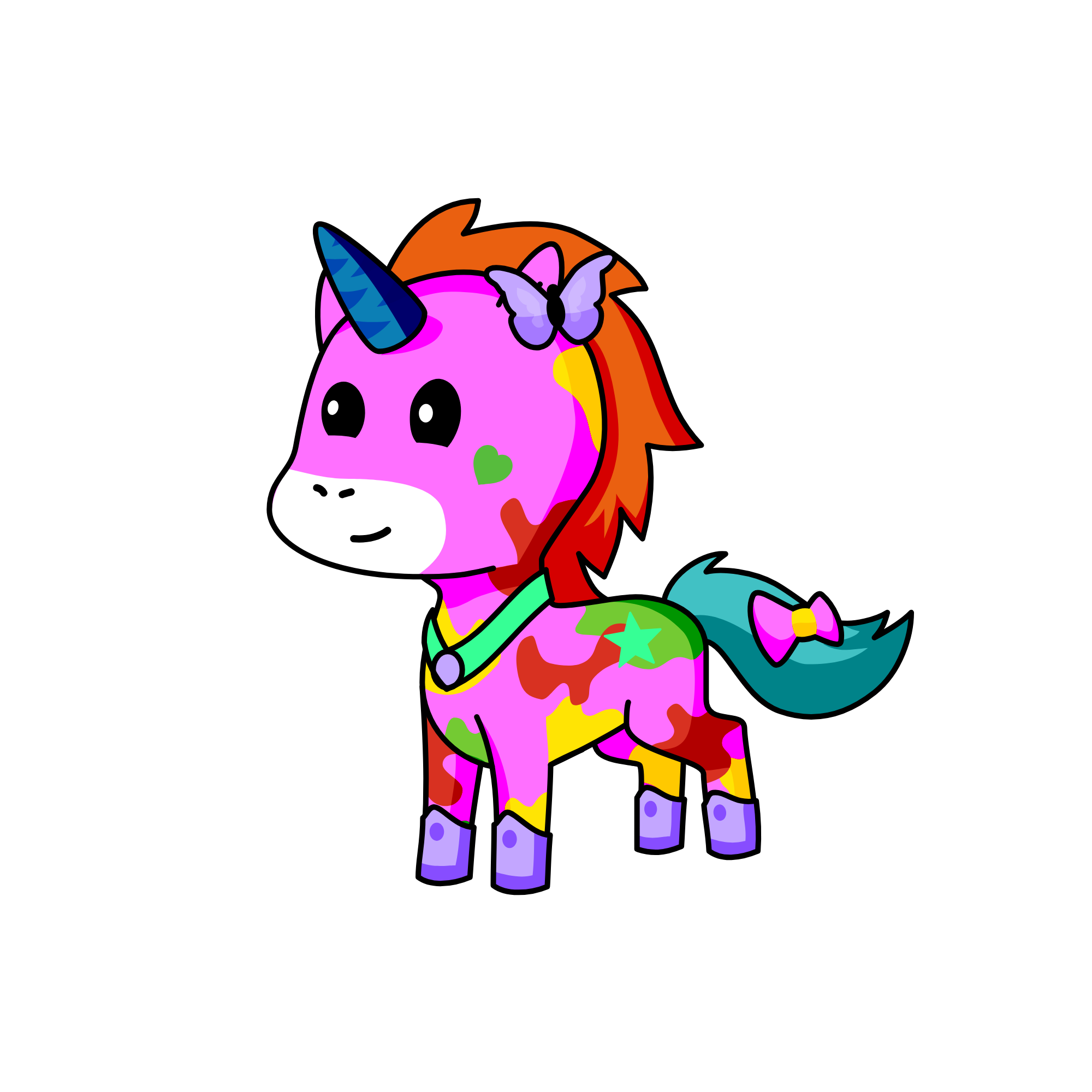 Zooble, the unicorn