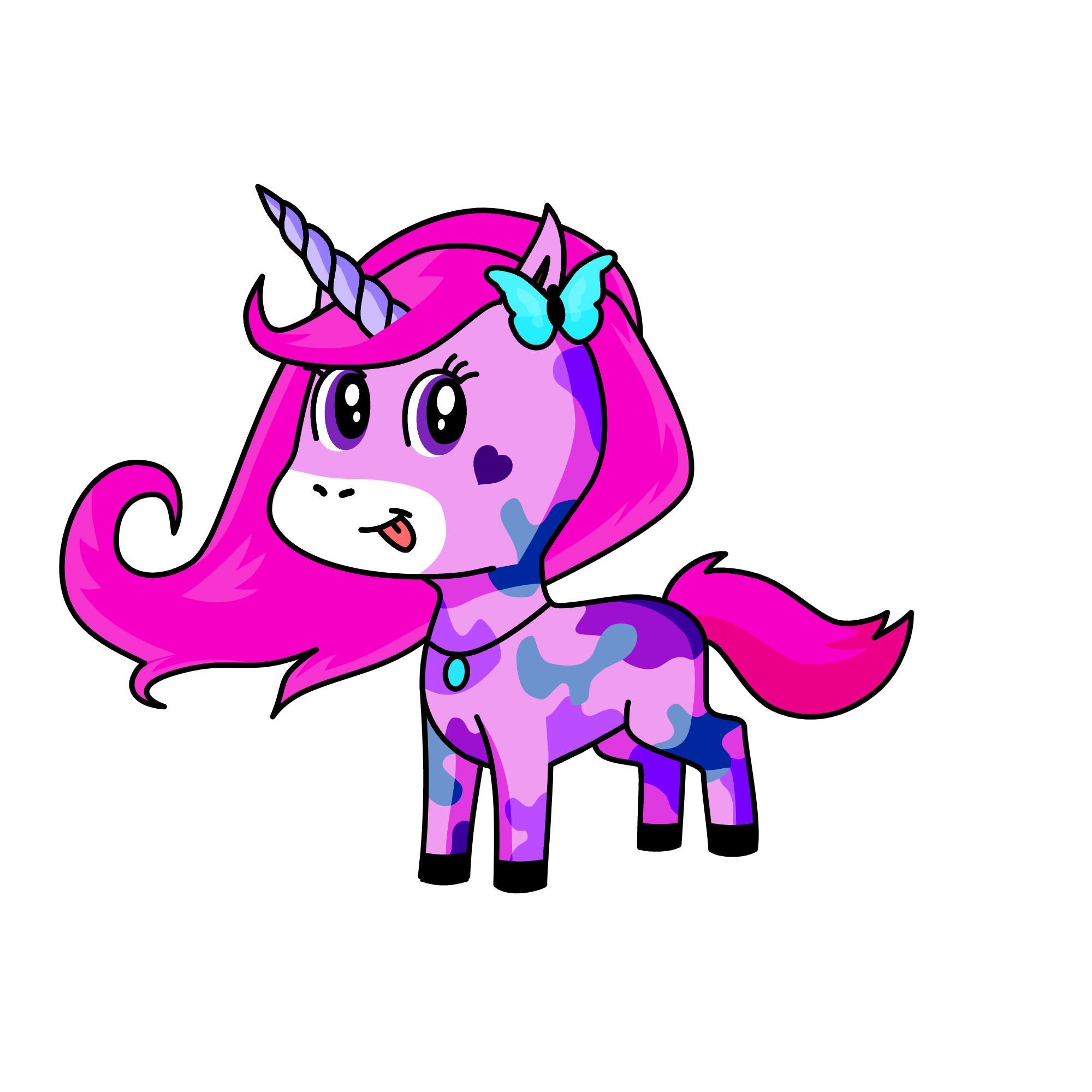 tufffluff, the unicorn