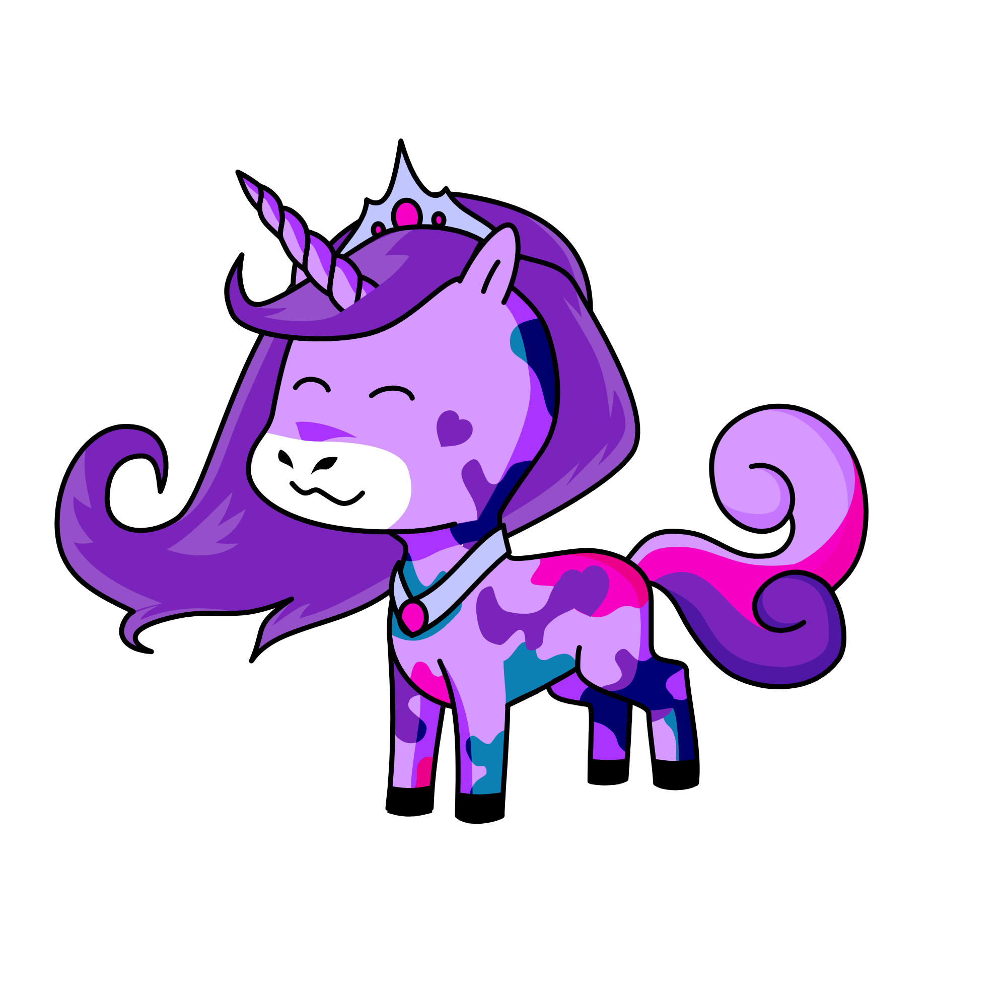 Princess Moon Jem, the unicorn