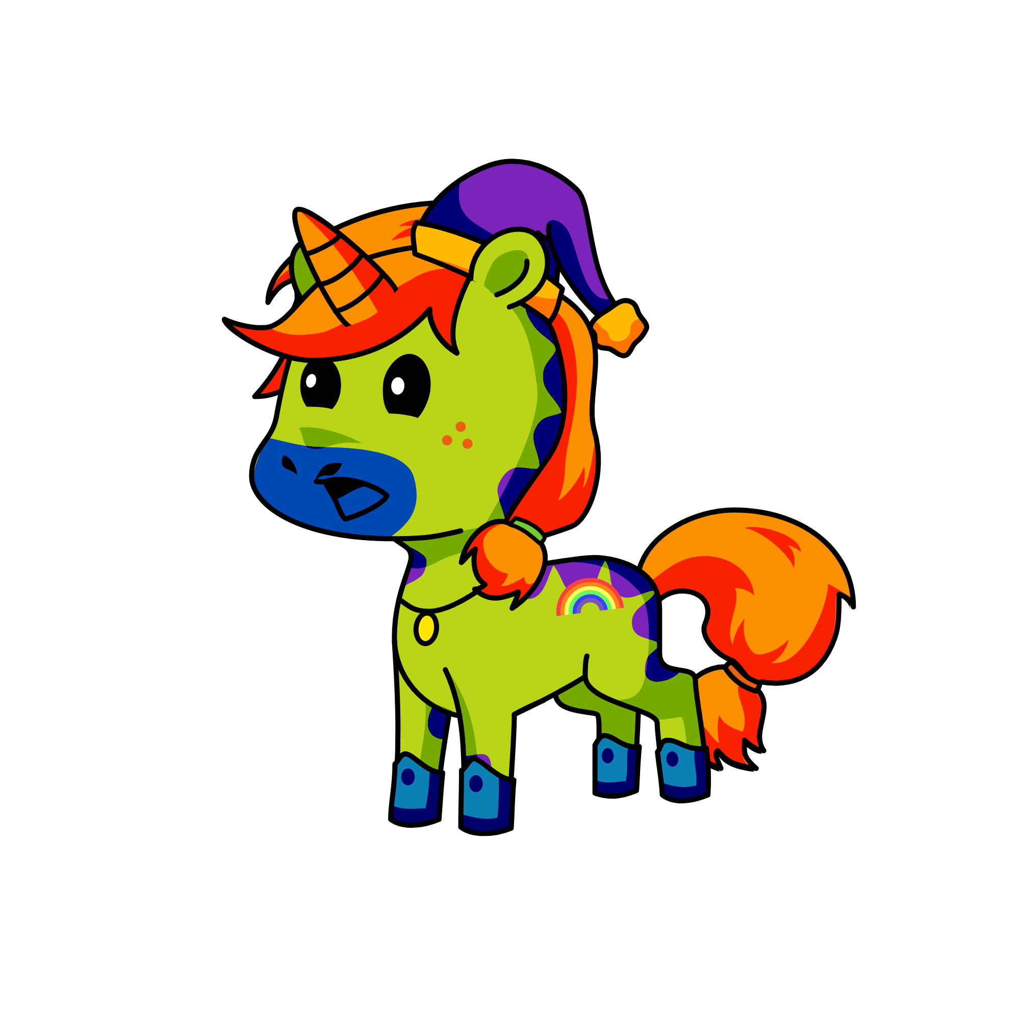 driew gnihtemos, the unicorn