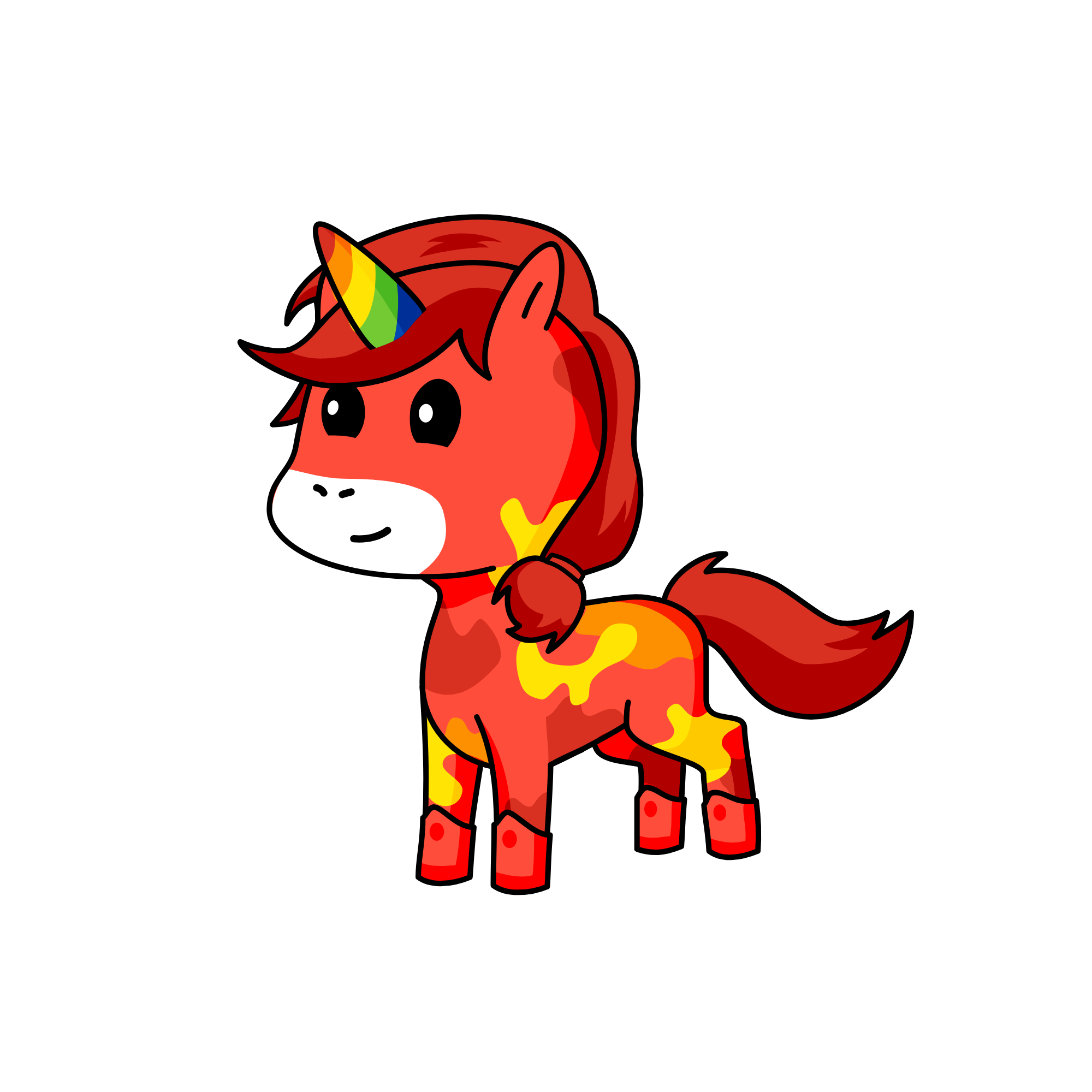 bluye, the unicorn