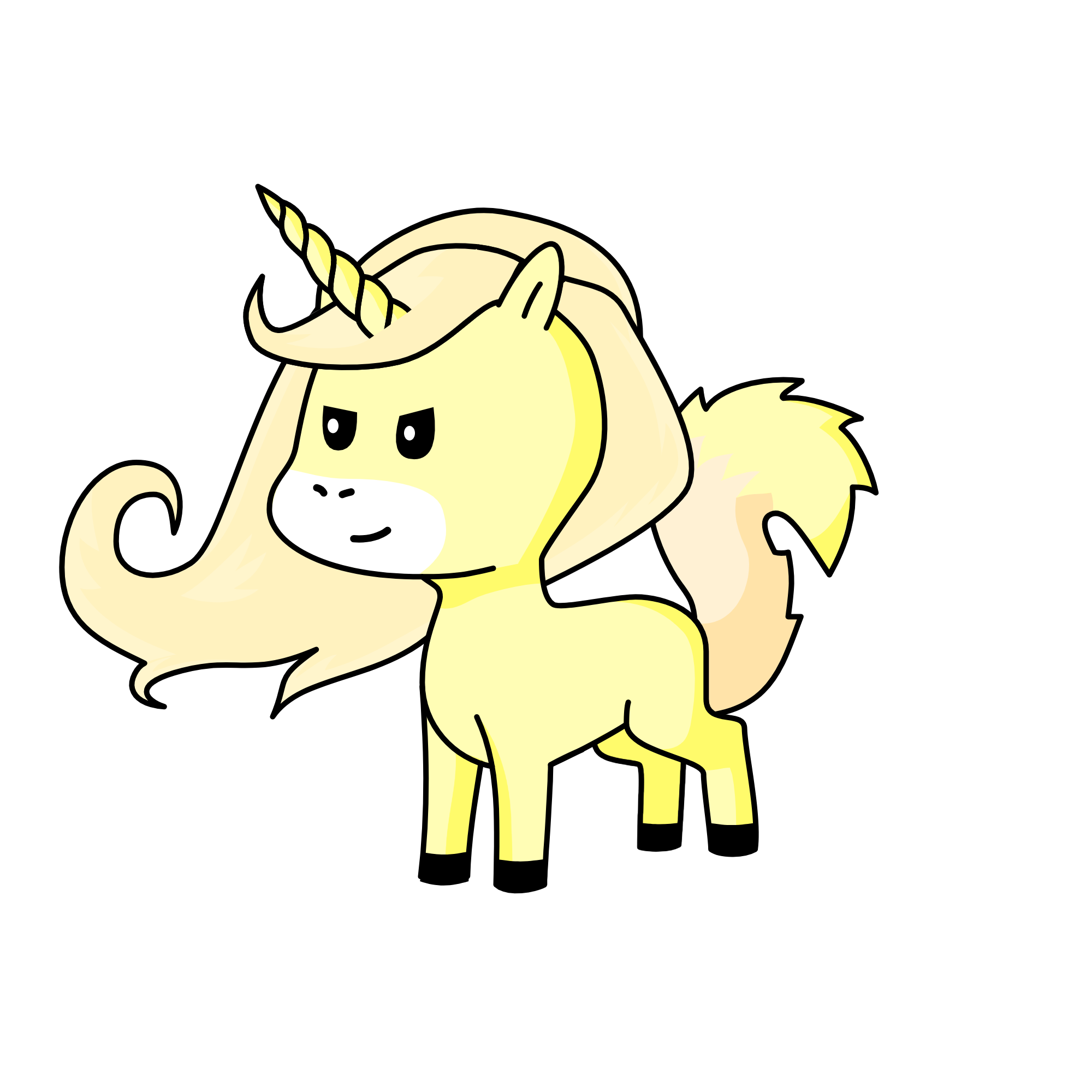 Shine, the unicorn