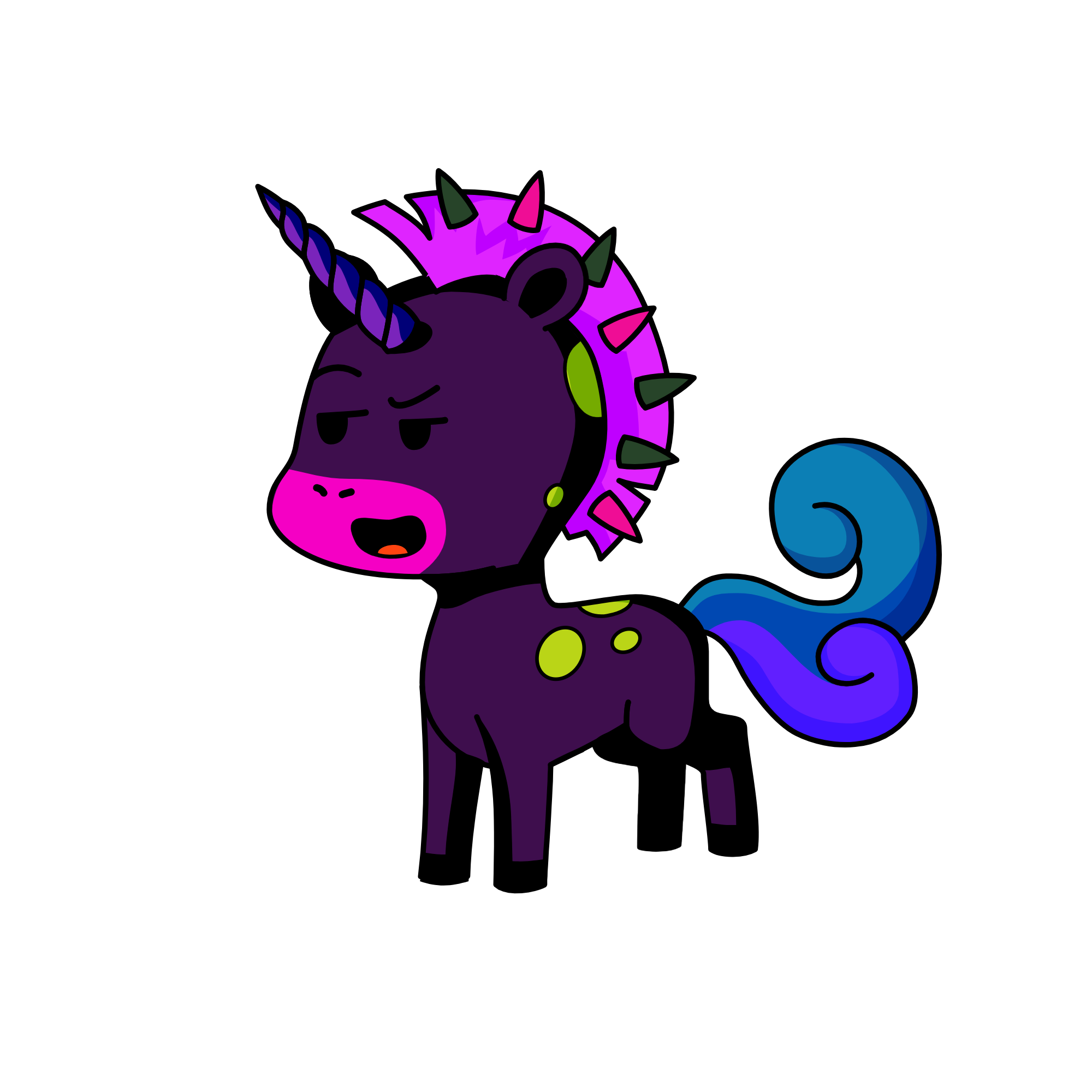emo, the unicorn