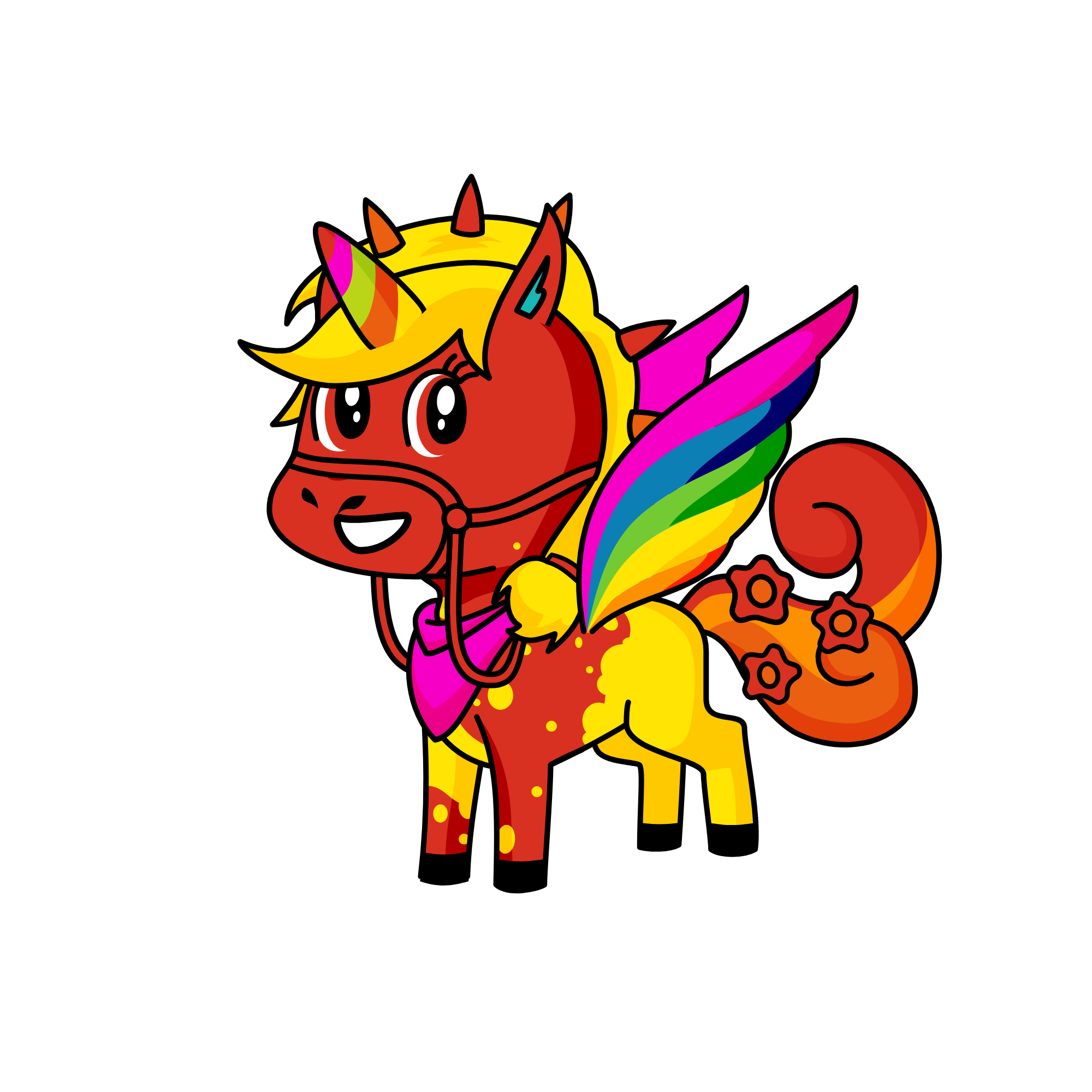 rainbow, the unicorn