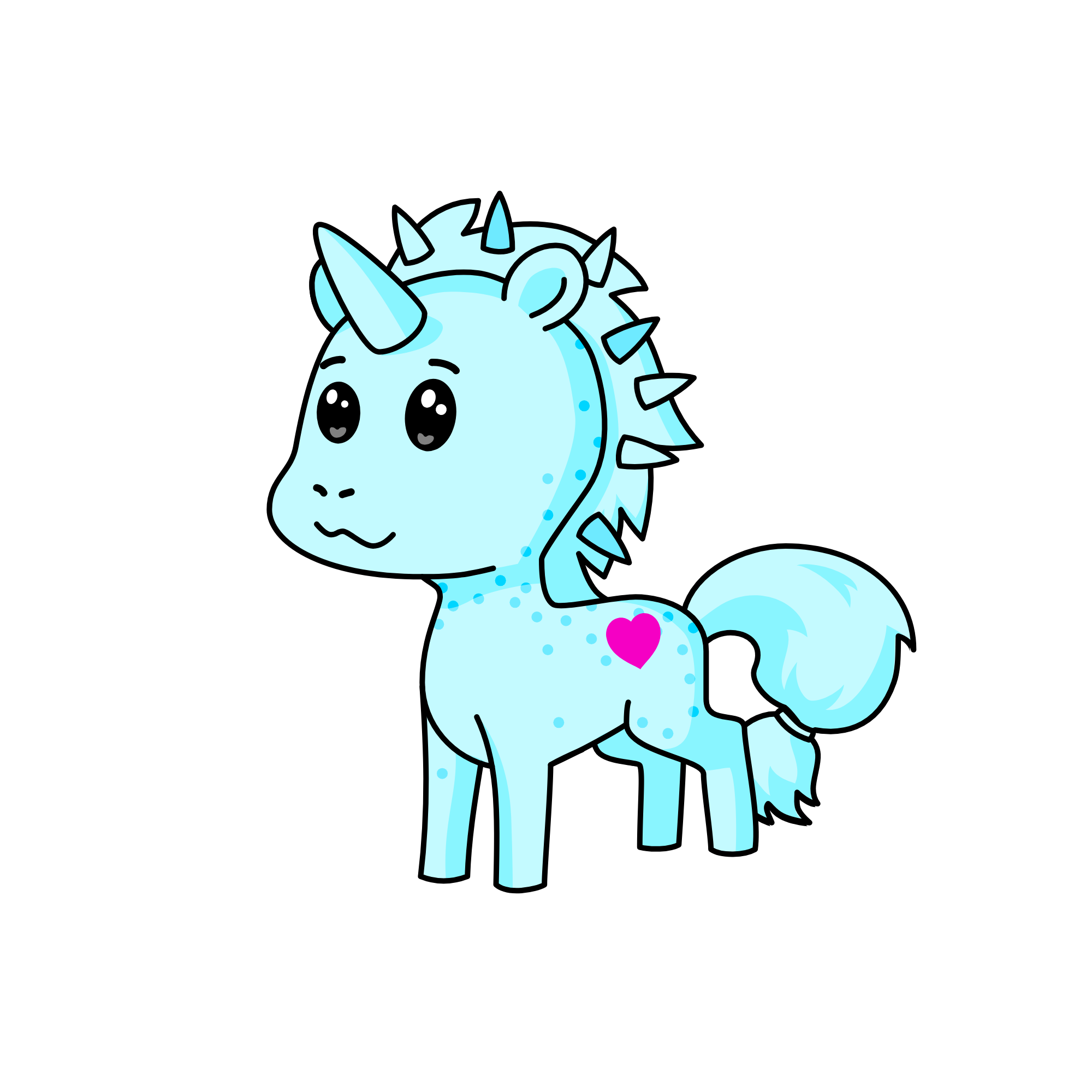 bubble, the unicorn