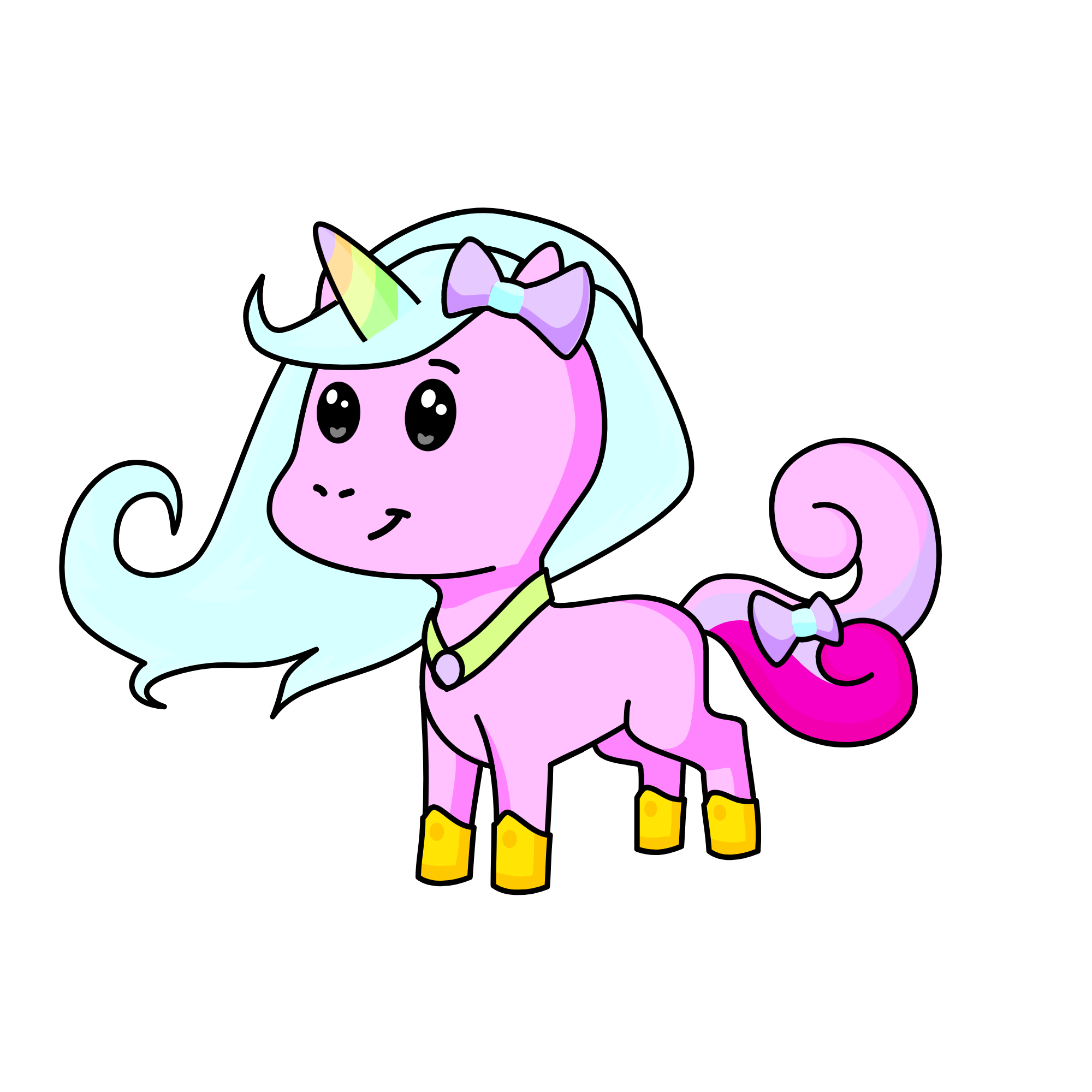 Unicornio Brilloso, the unicorn