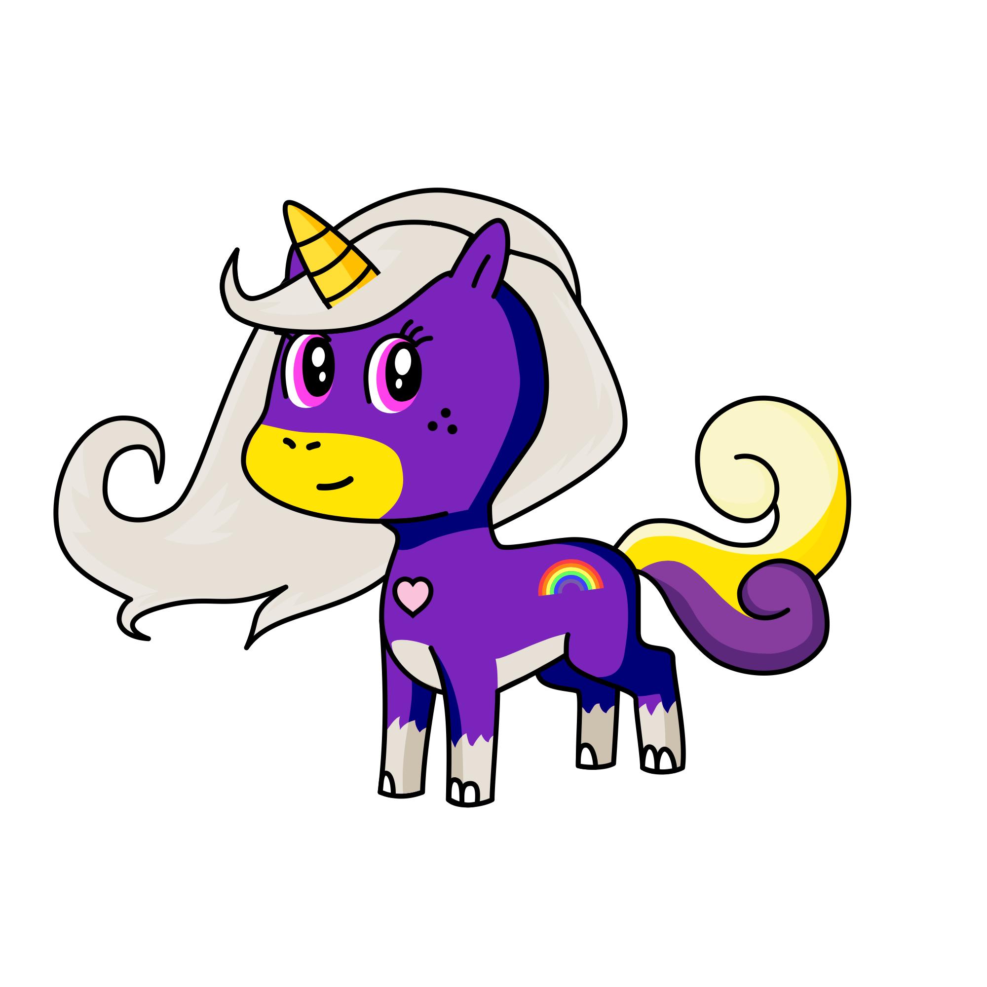 Mini, the unicorn