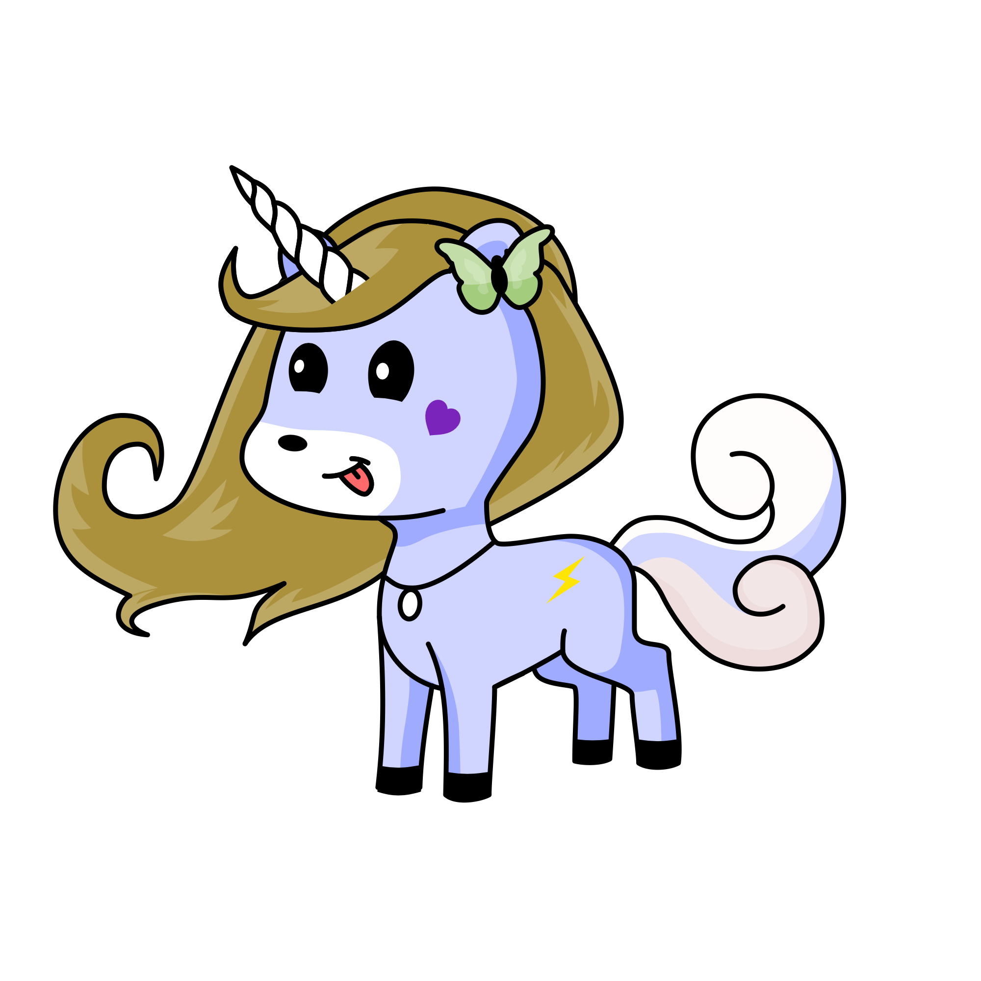 Stary v, the unicorn
