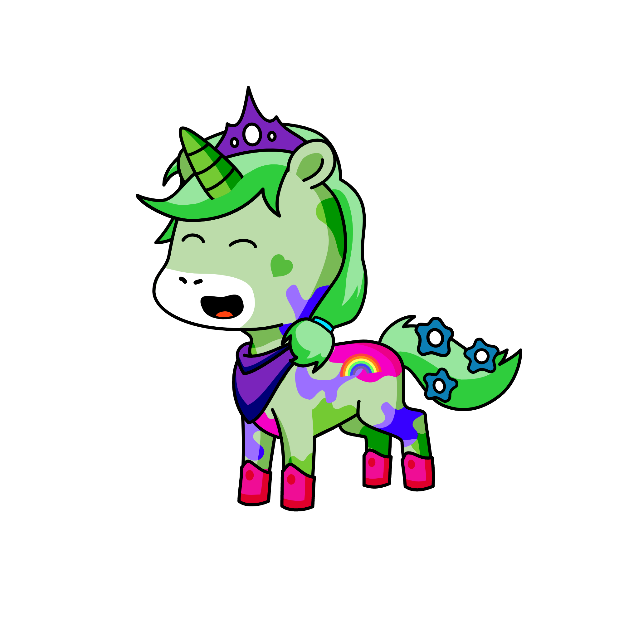 Curtis, the unicorn