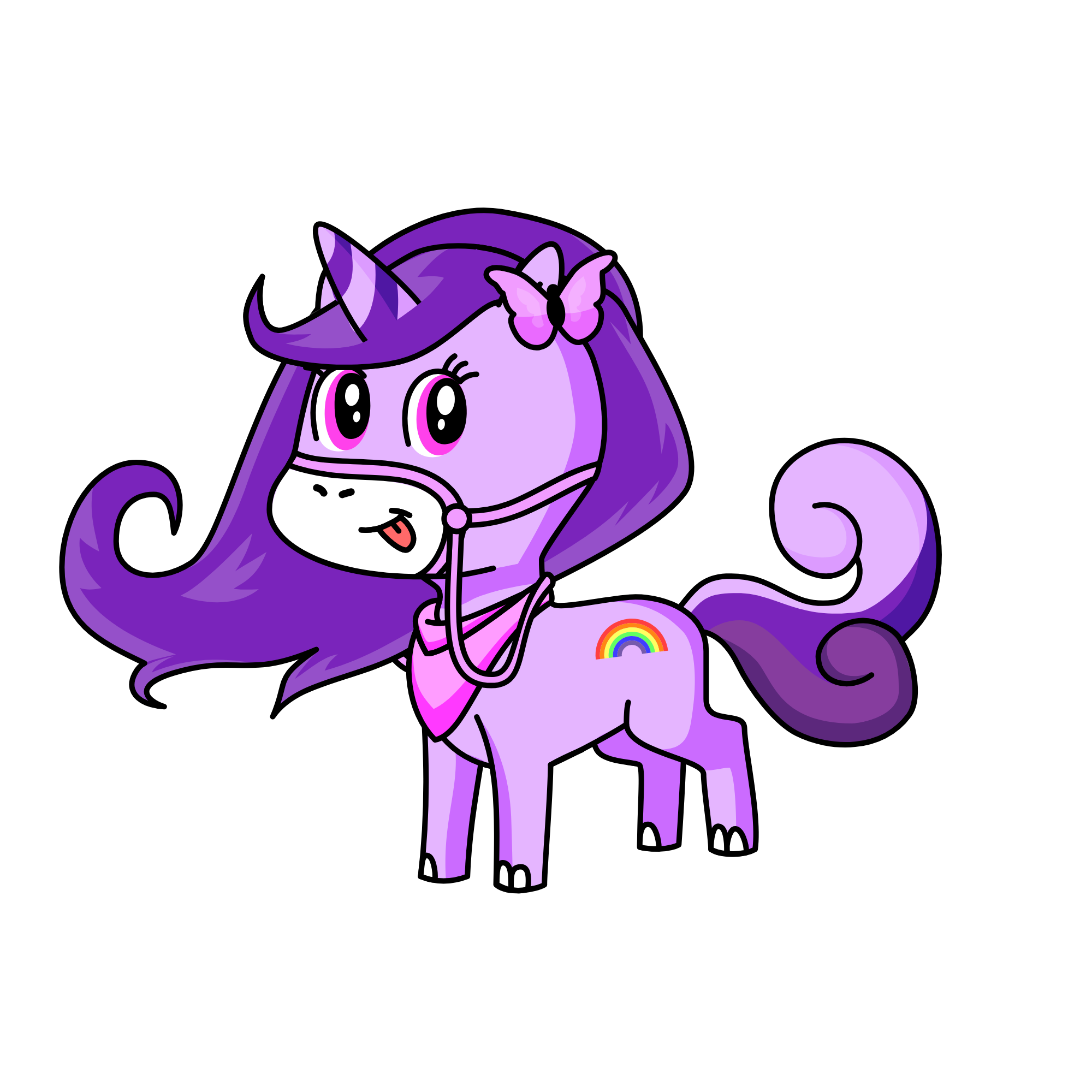 Lucia 67 forever, the unicorn
