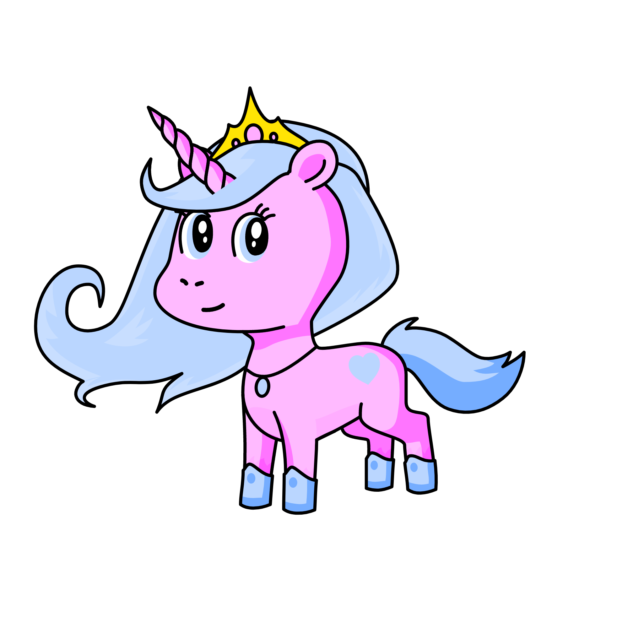 queen of the sky, the unicorn