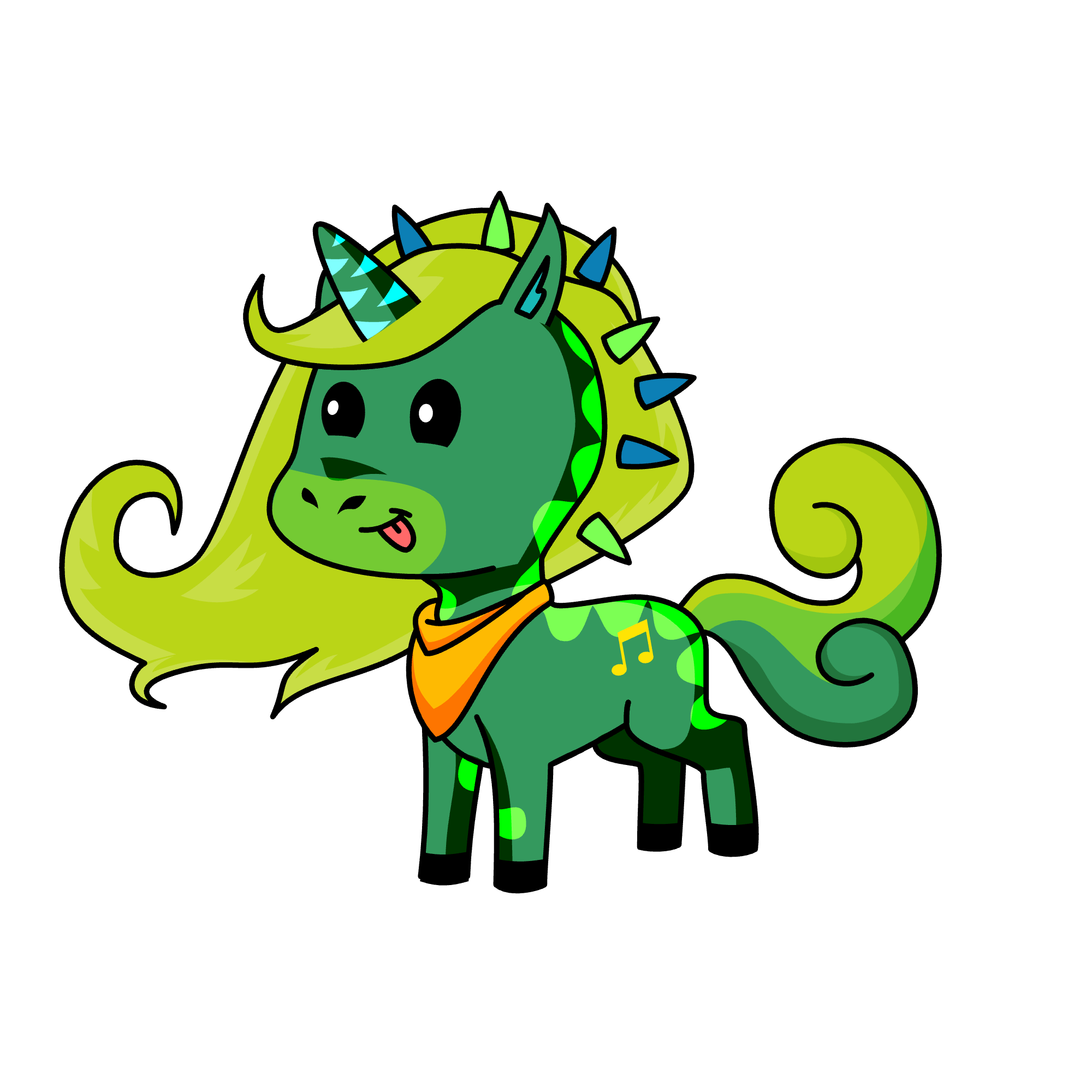 BARNABY, the unicorn
