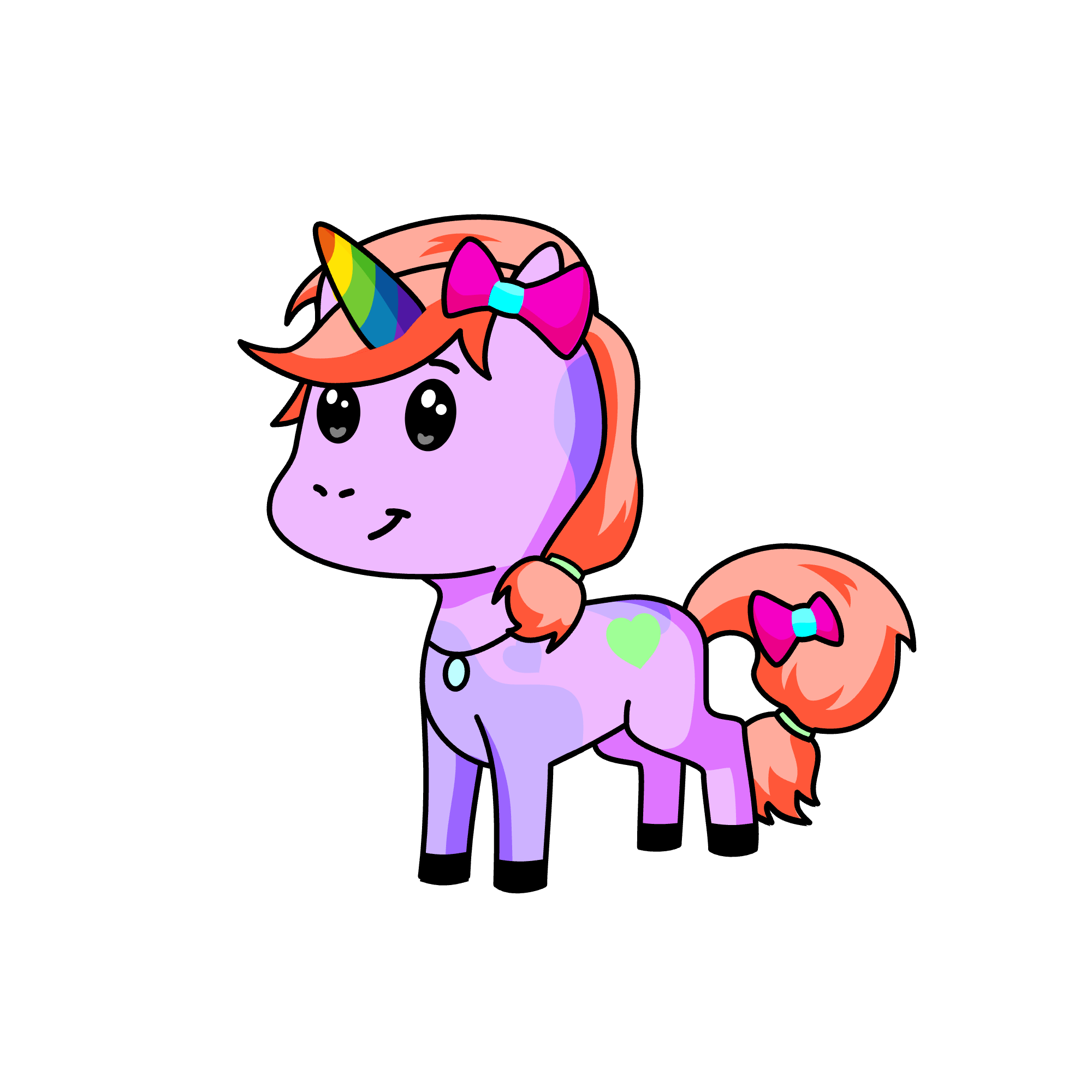 rainbow, the unicorn