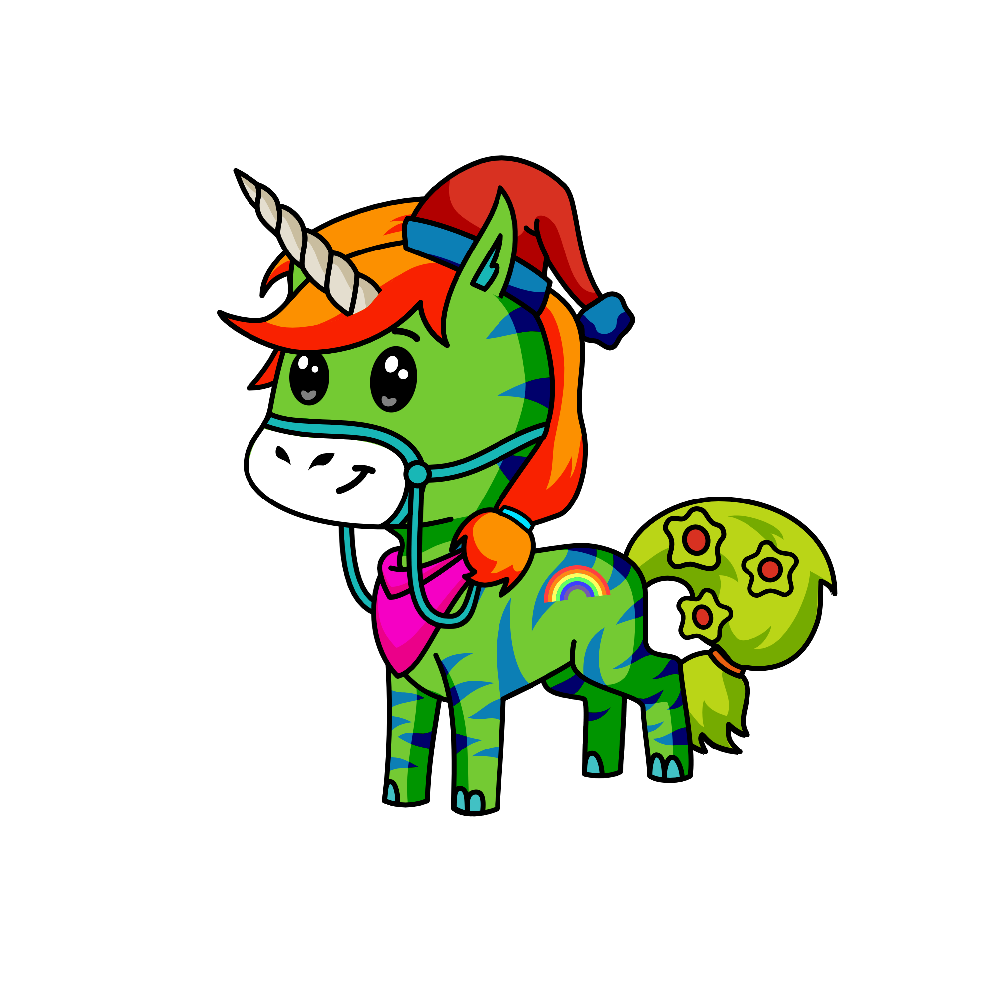 cool kid sjjsjj, the unicorn