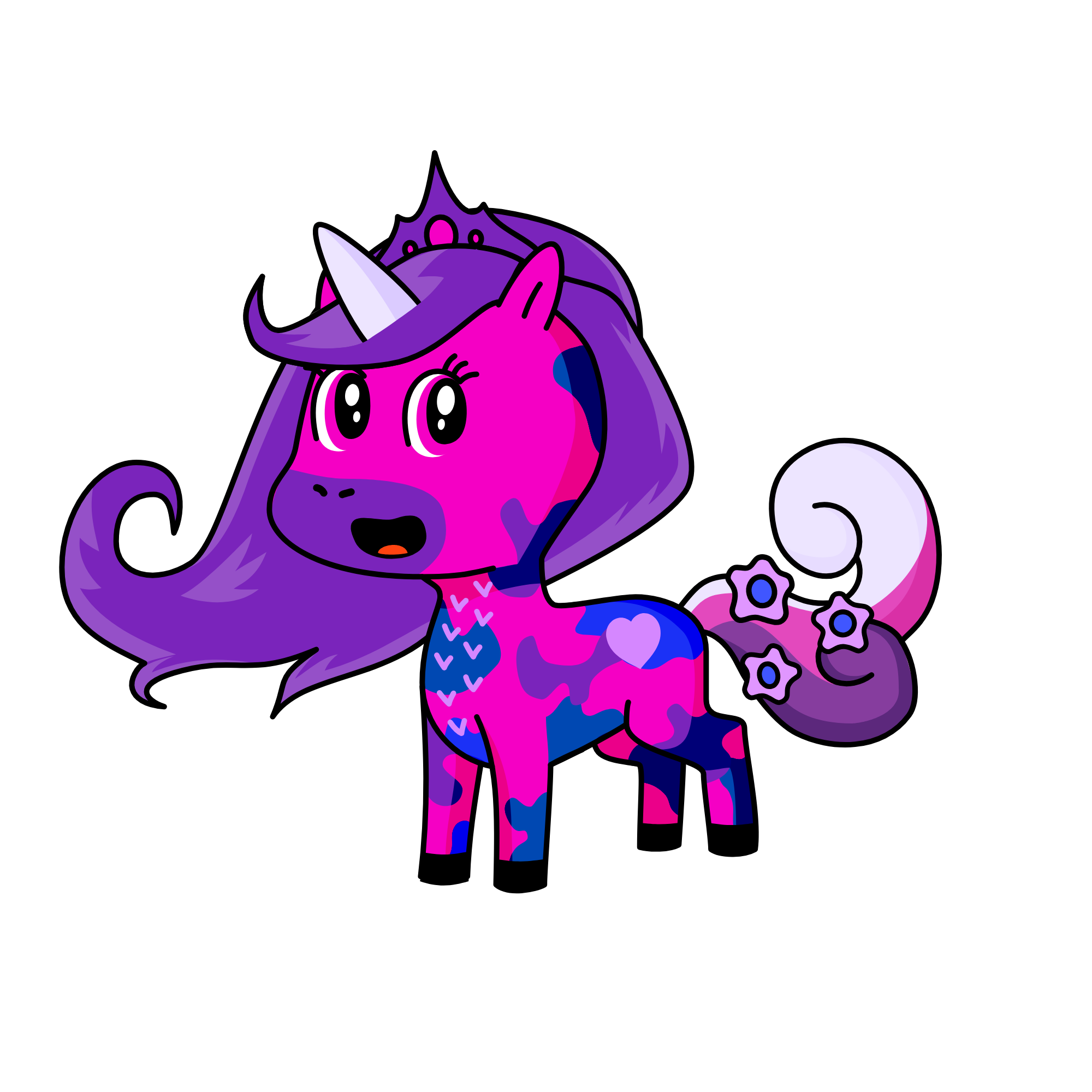 Lorraine, the unicorn