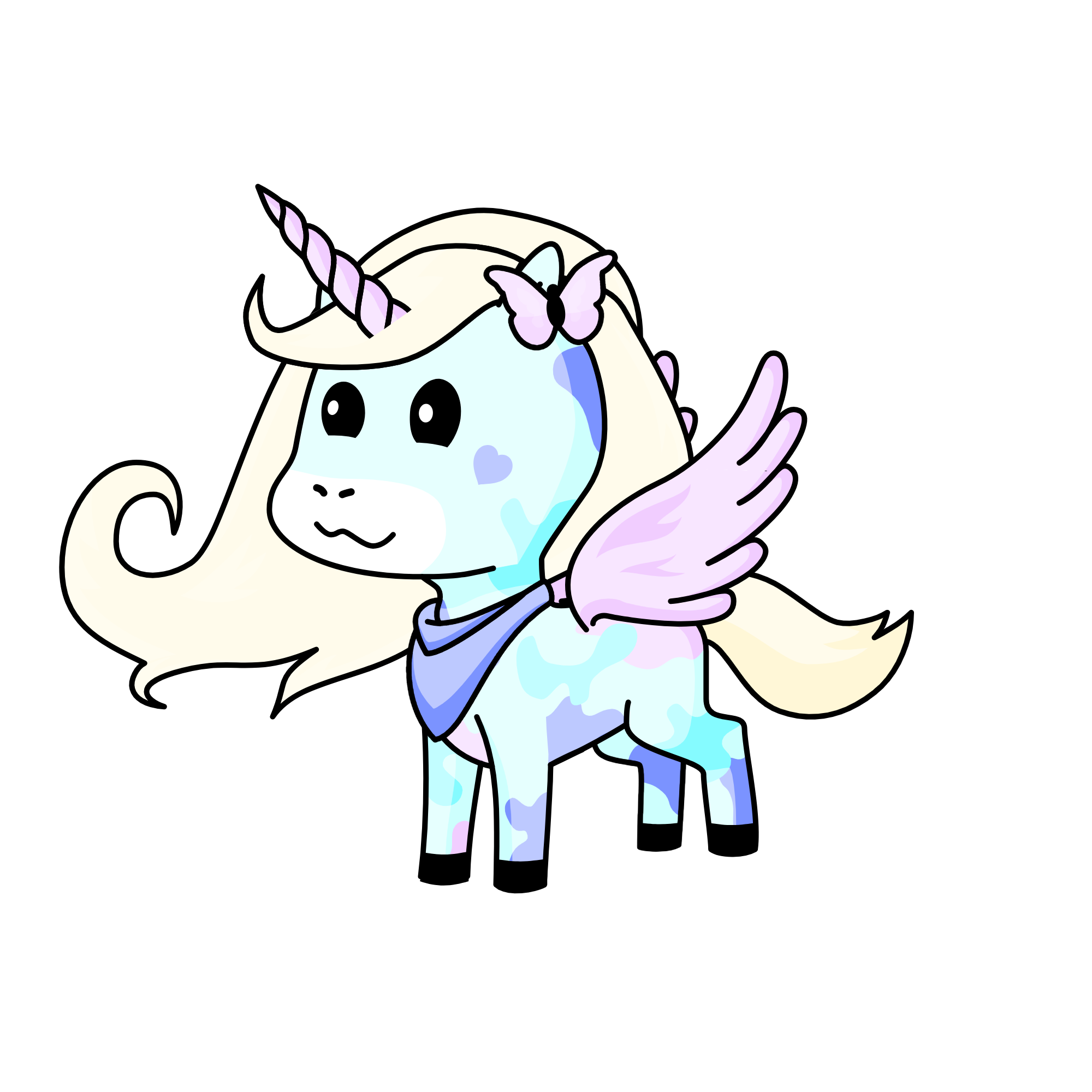 Cotton Candy, the unicorn
