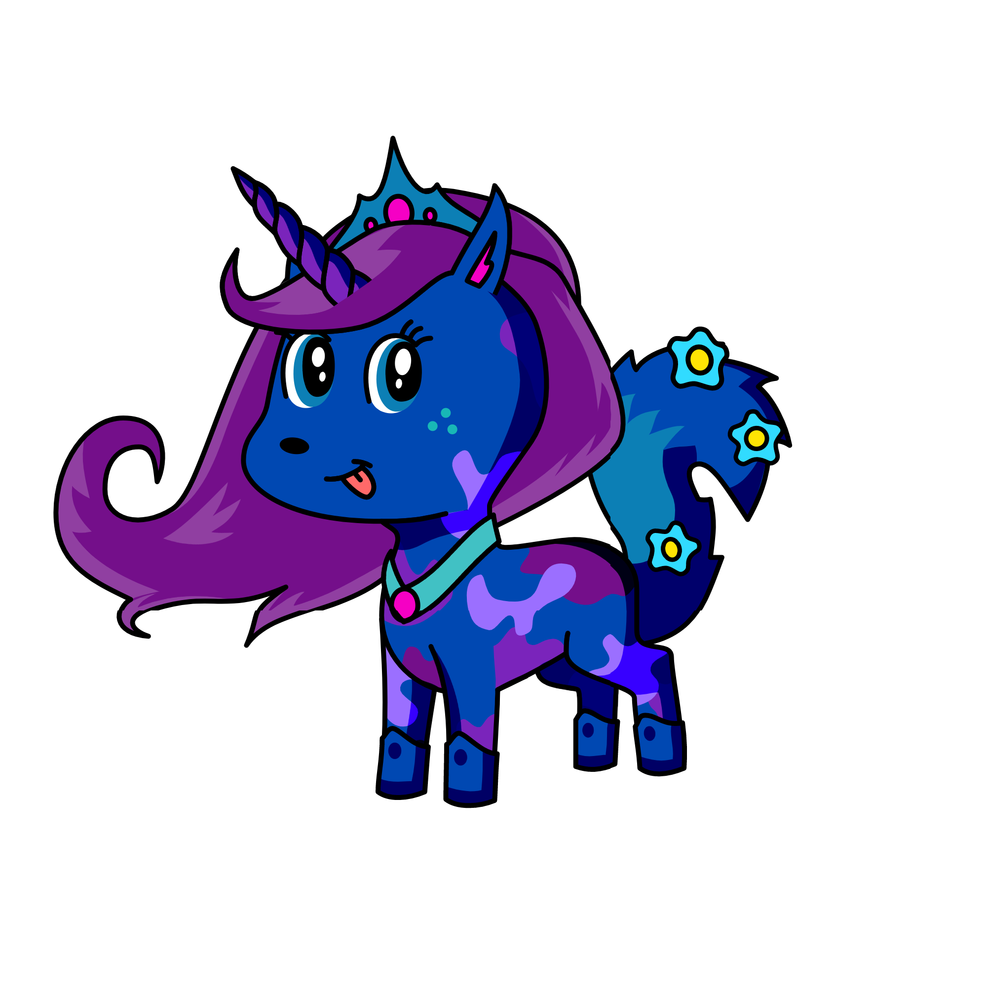 luna, the unicorn