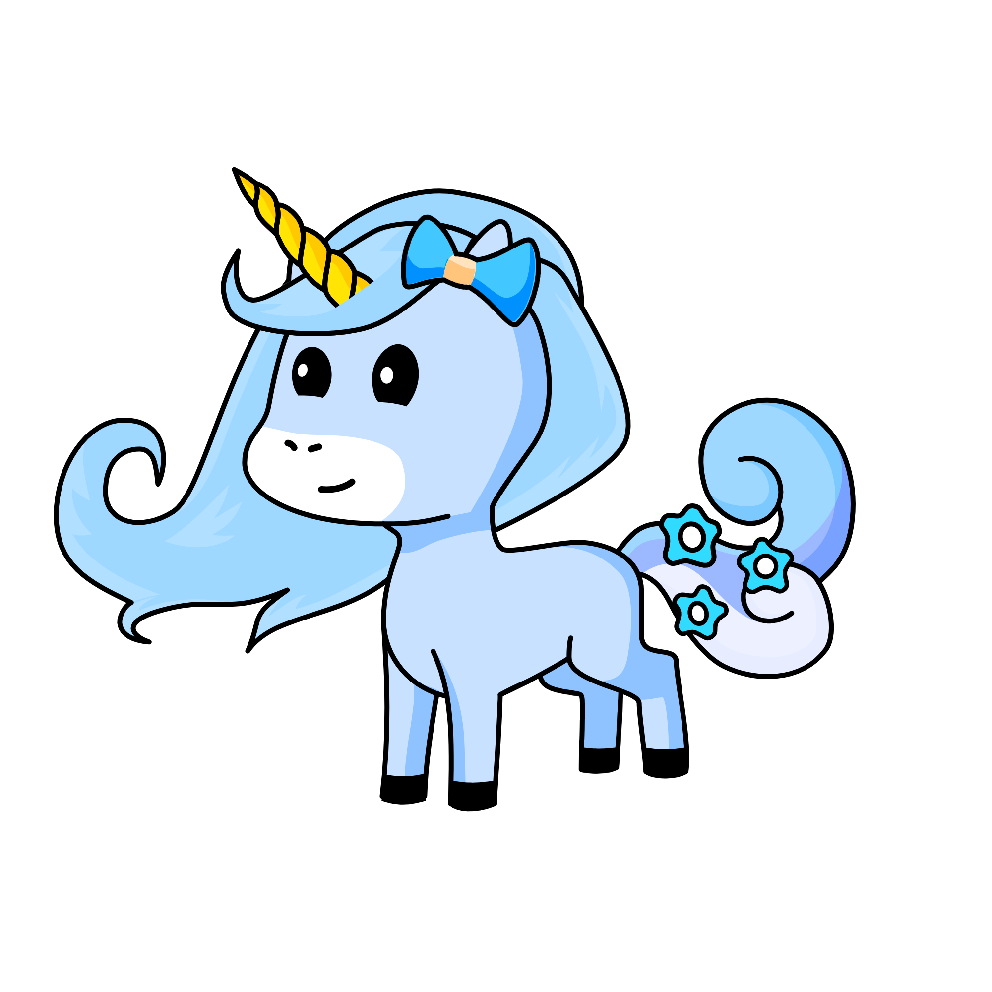 Blanca nieves, the unicorn
