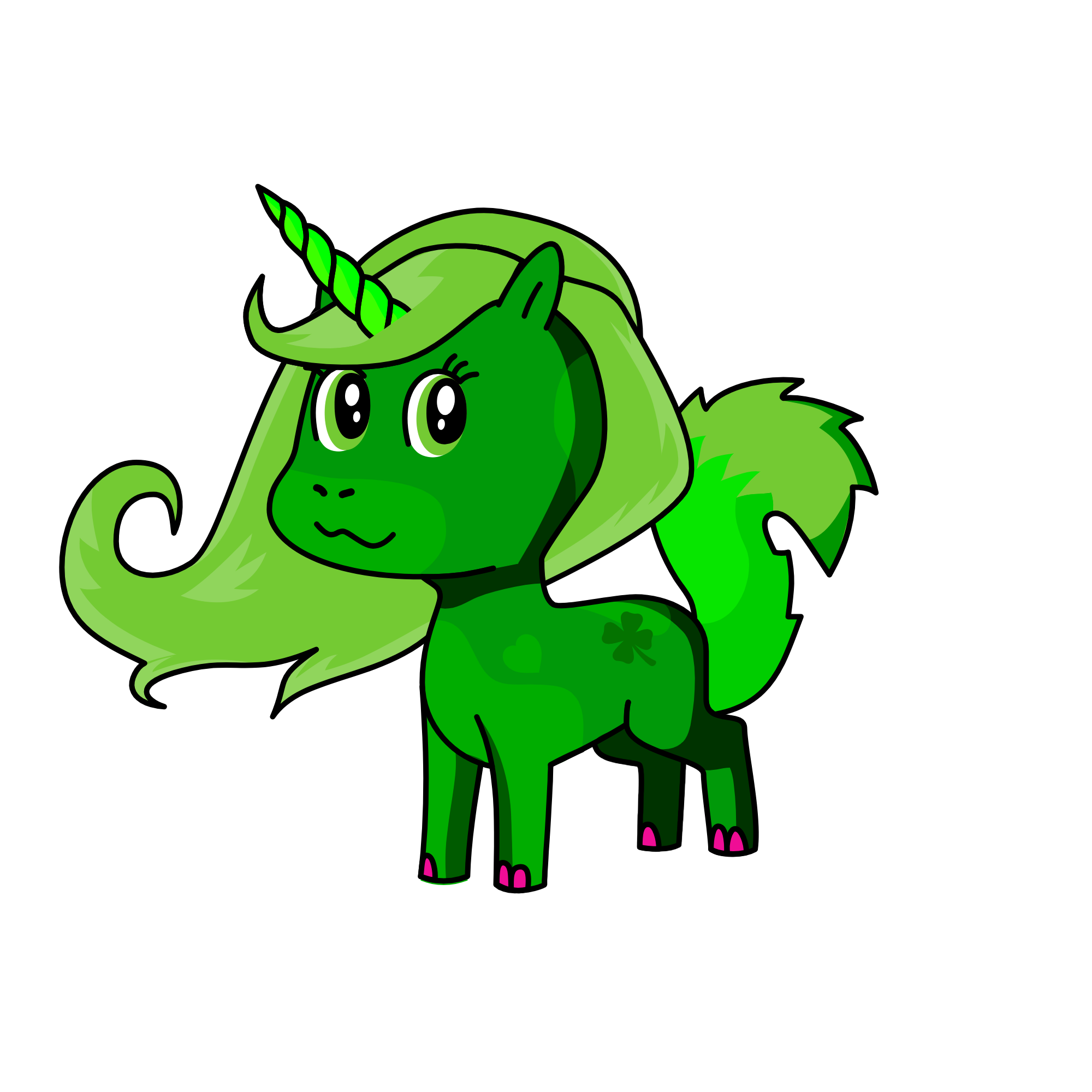 forest helper, the unicorn
