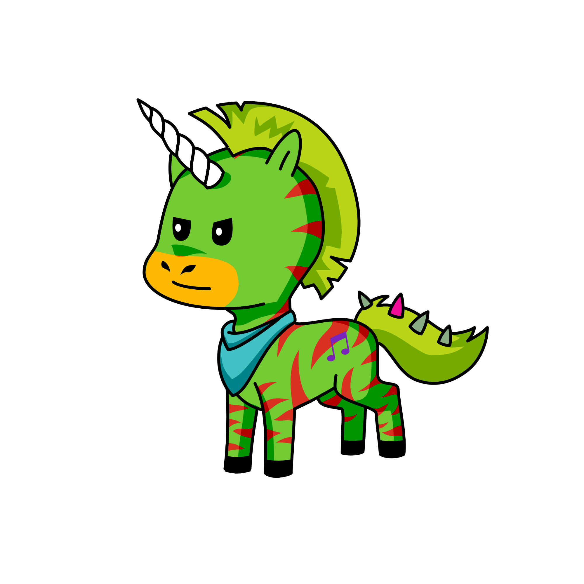 bandit, the unicorn