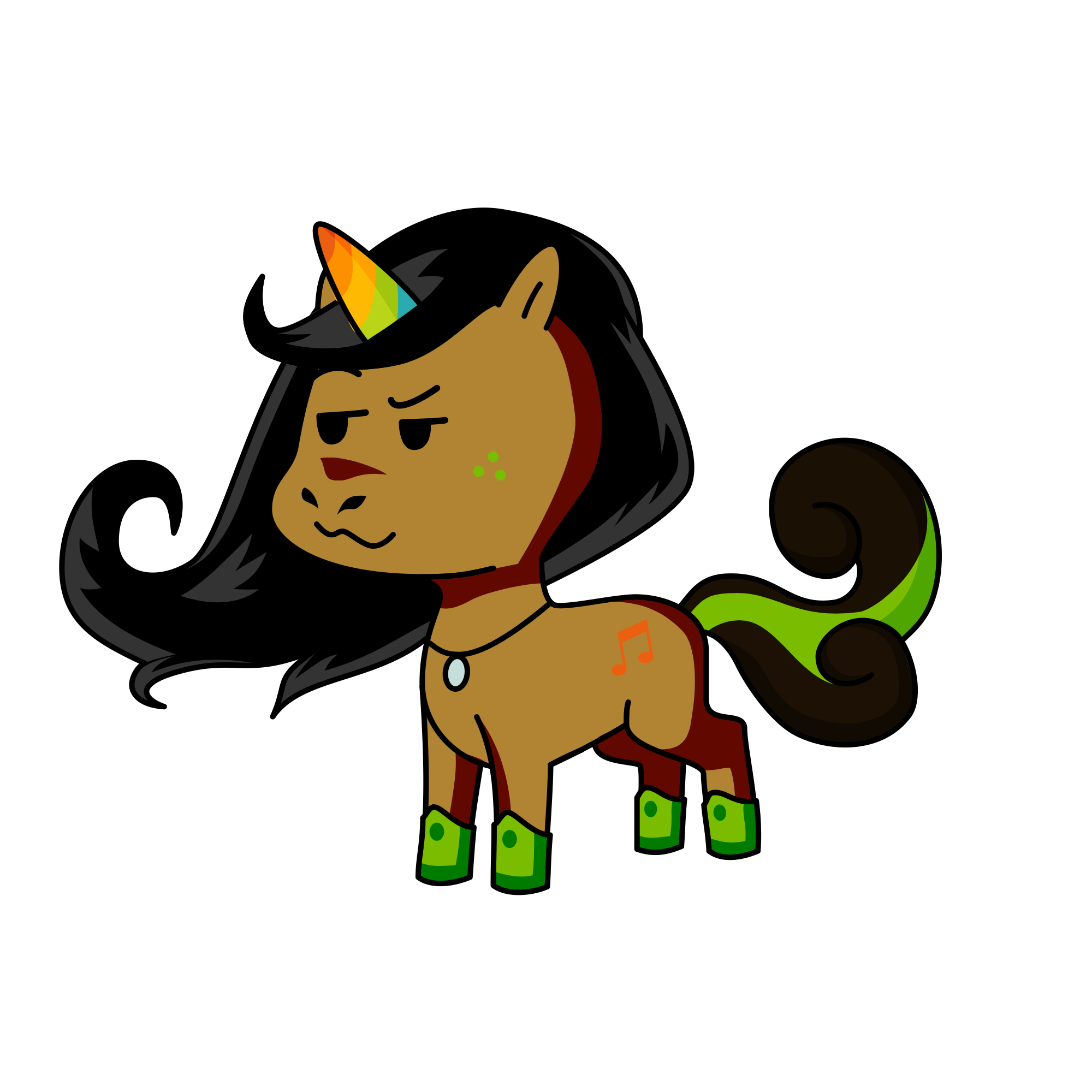 Lara, the unicorn