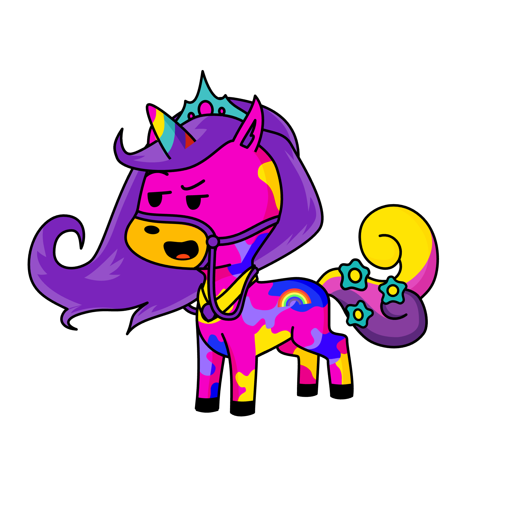 fluffy , the unicorn