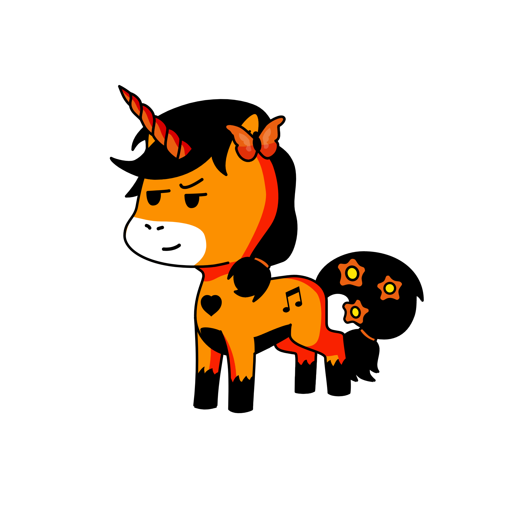 Missy Monarch, the unicorn
