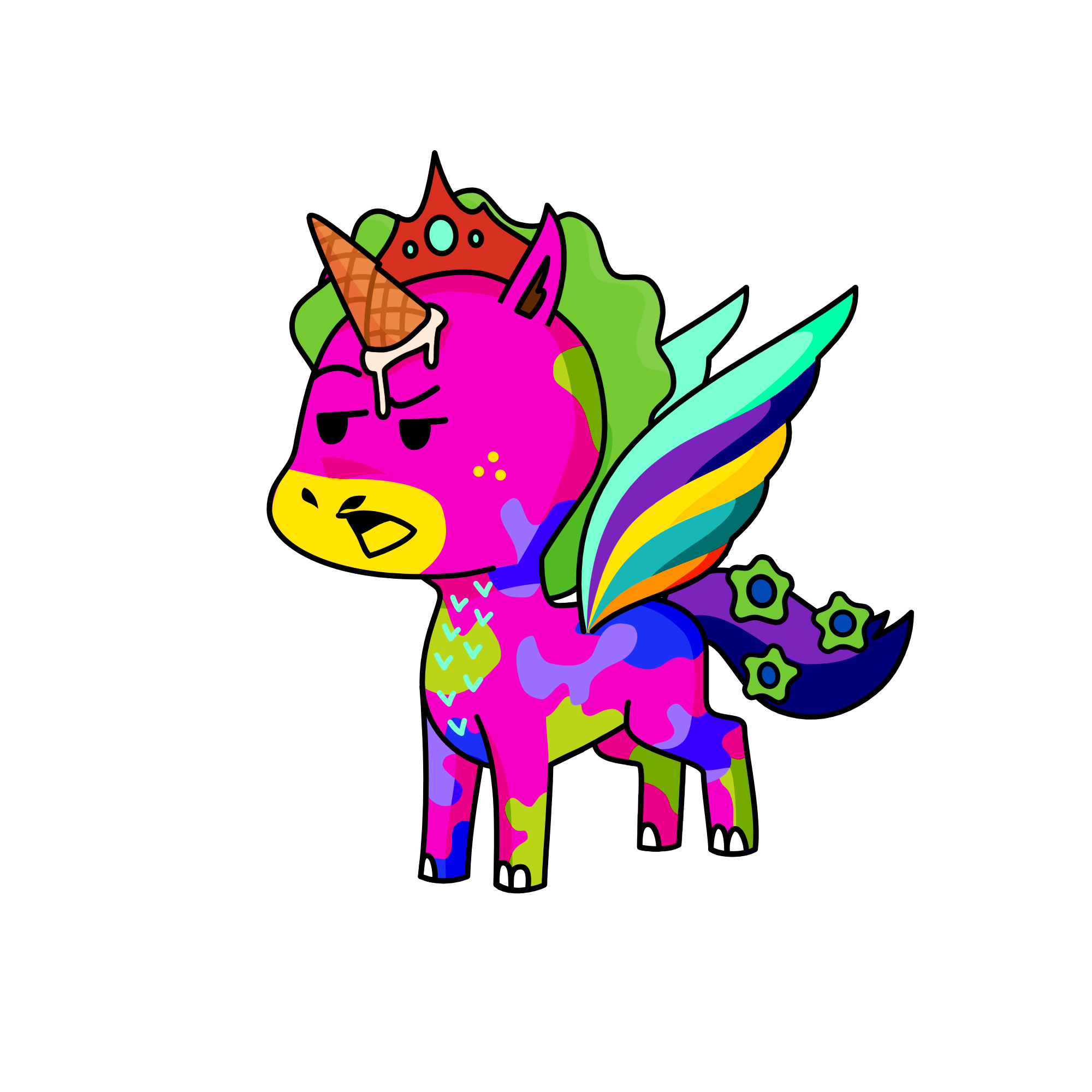 weirdo, the unicorn