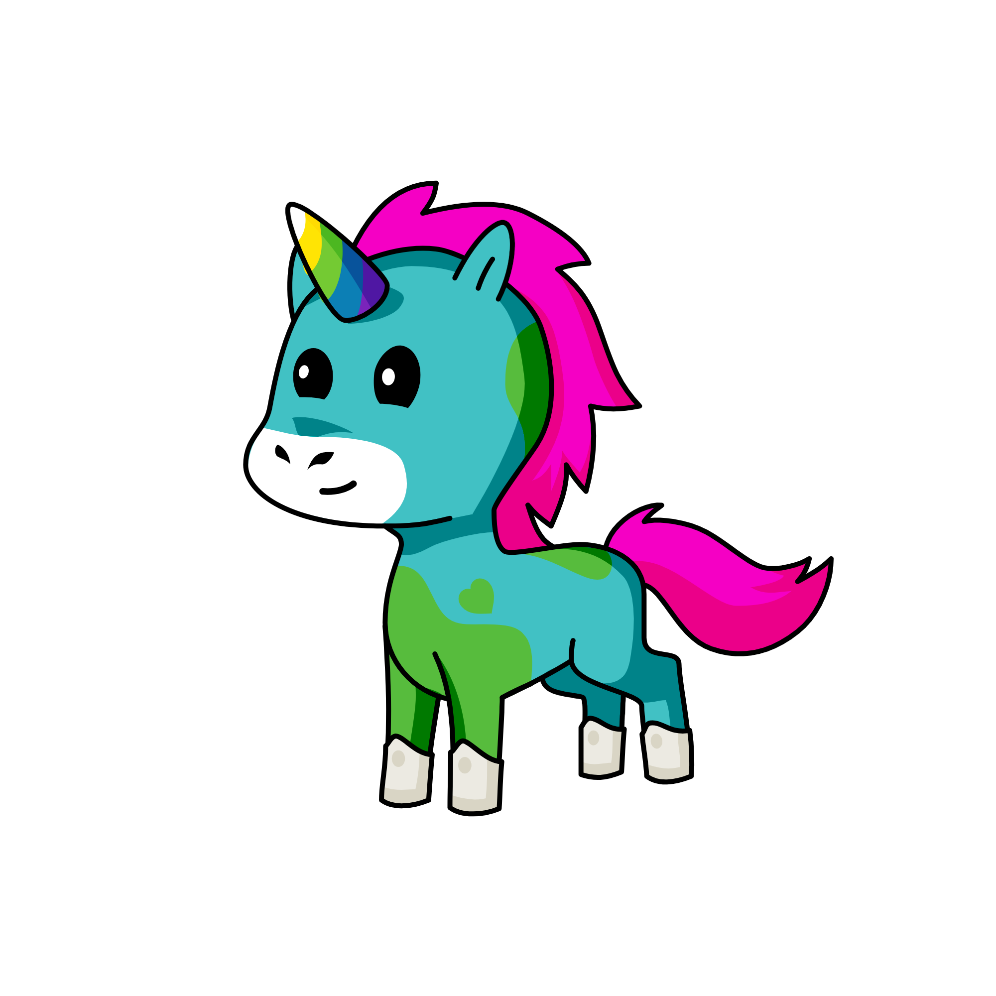 shit poop, the unicorn