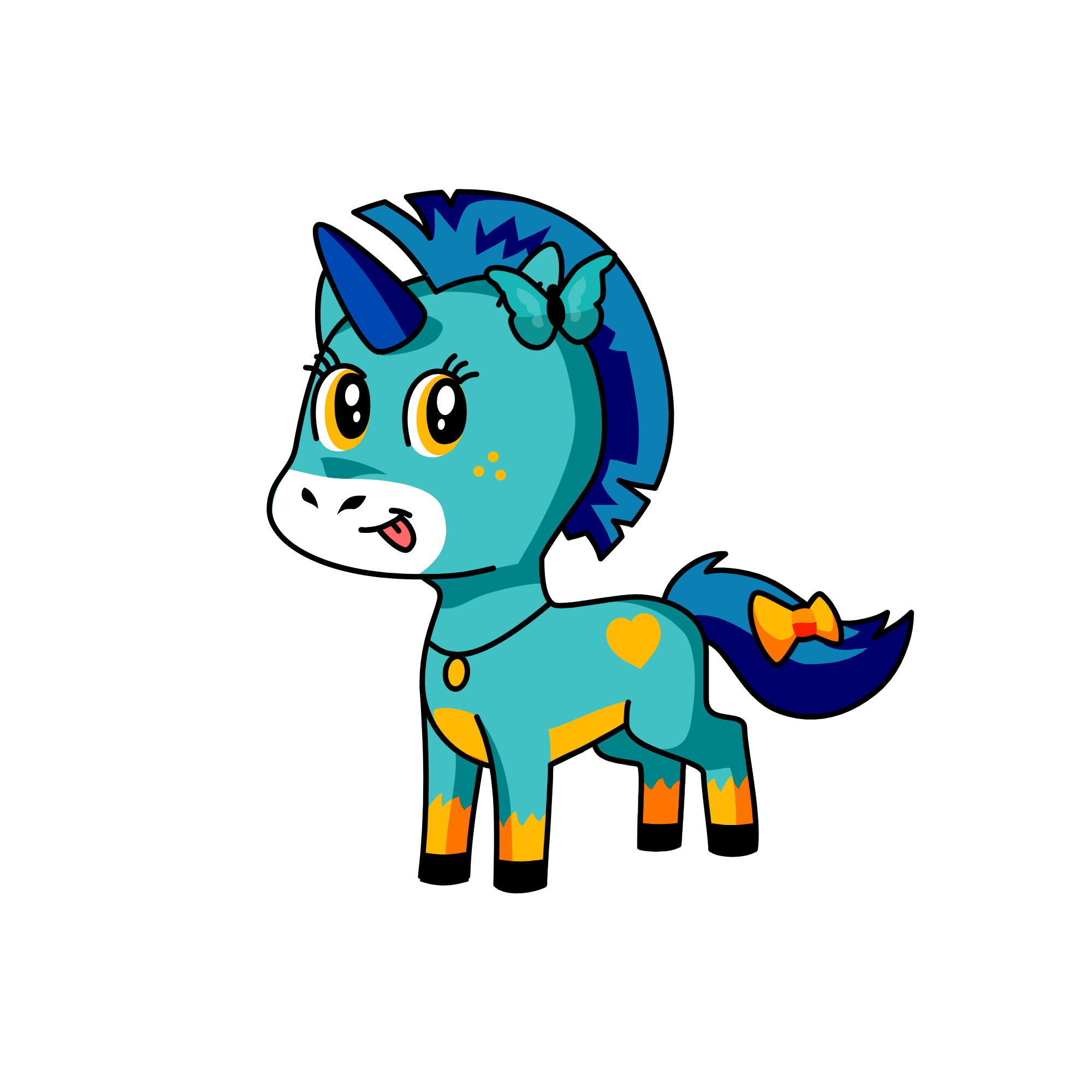 Lagoon, the unicorn