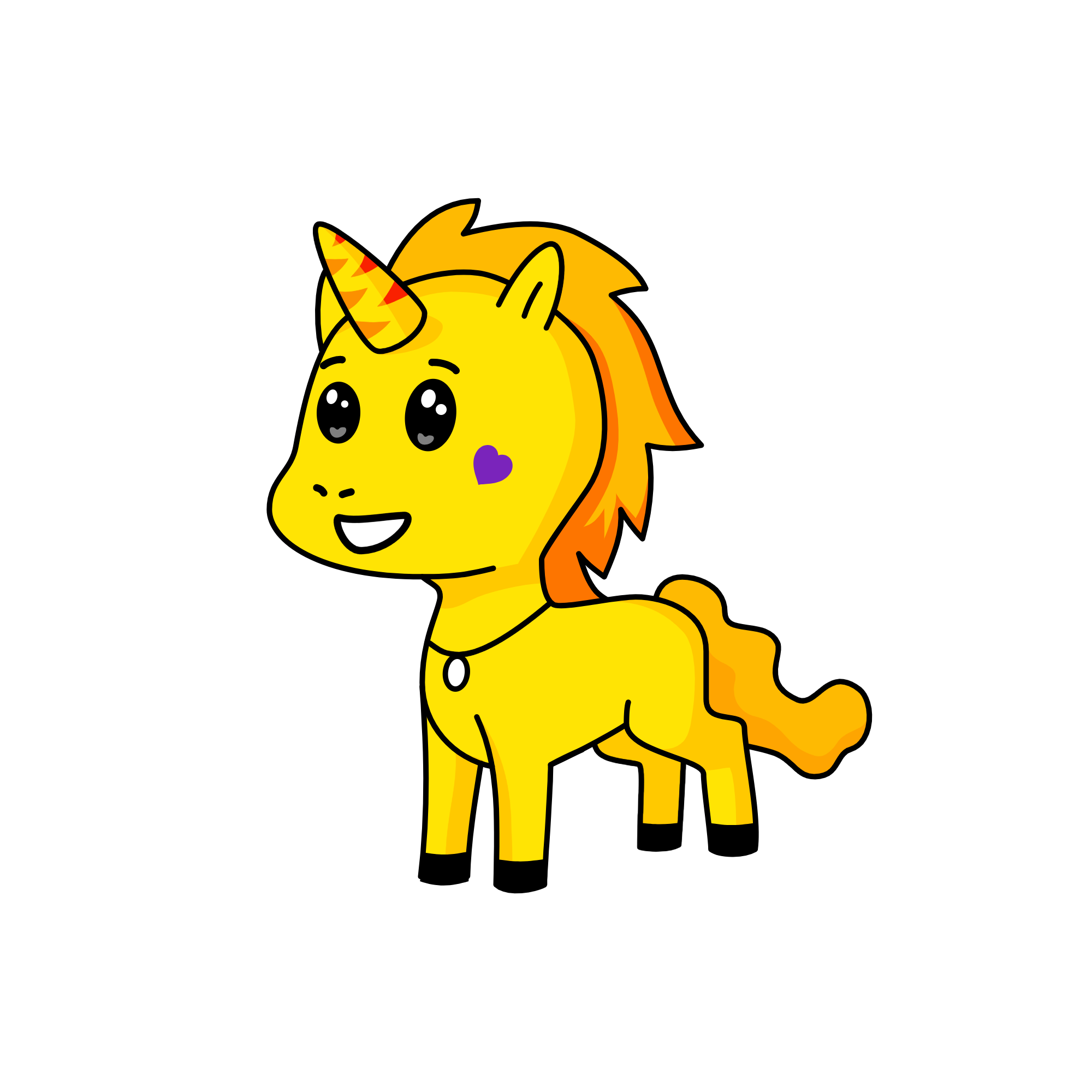 hi, the unicorn