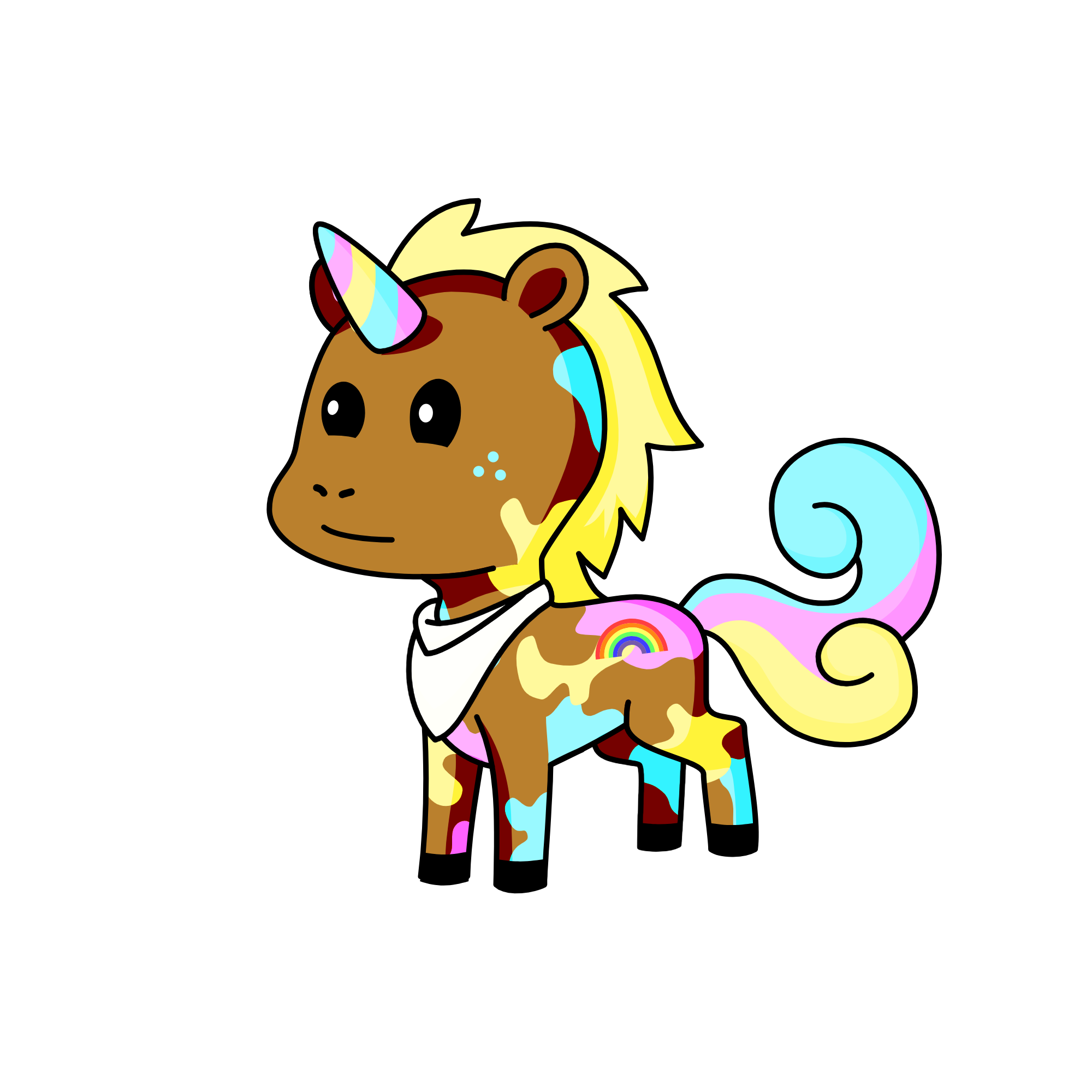Cosmo, the unicorn