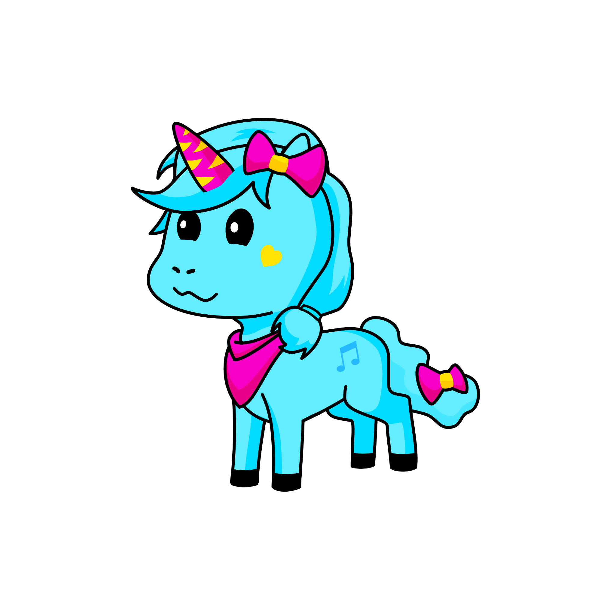 Poppy, the unicorn