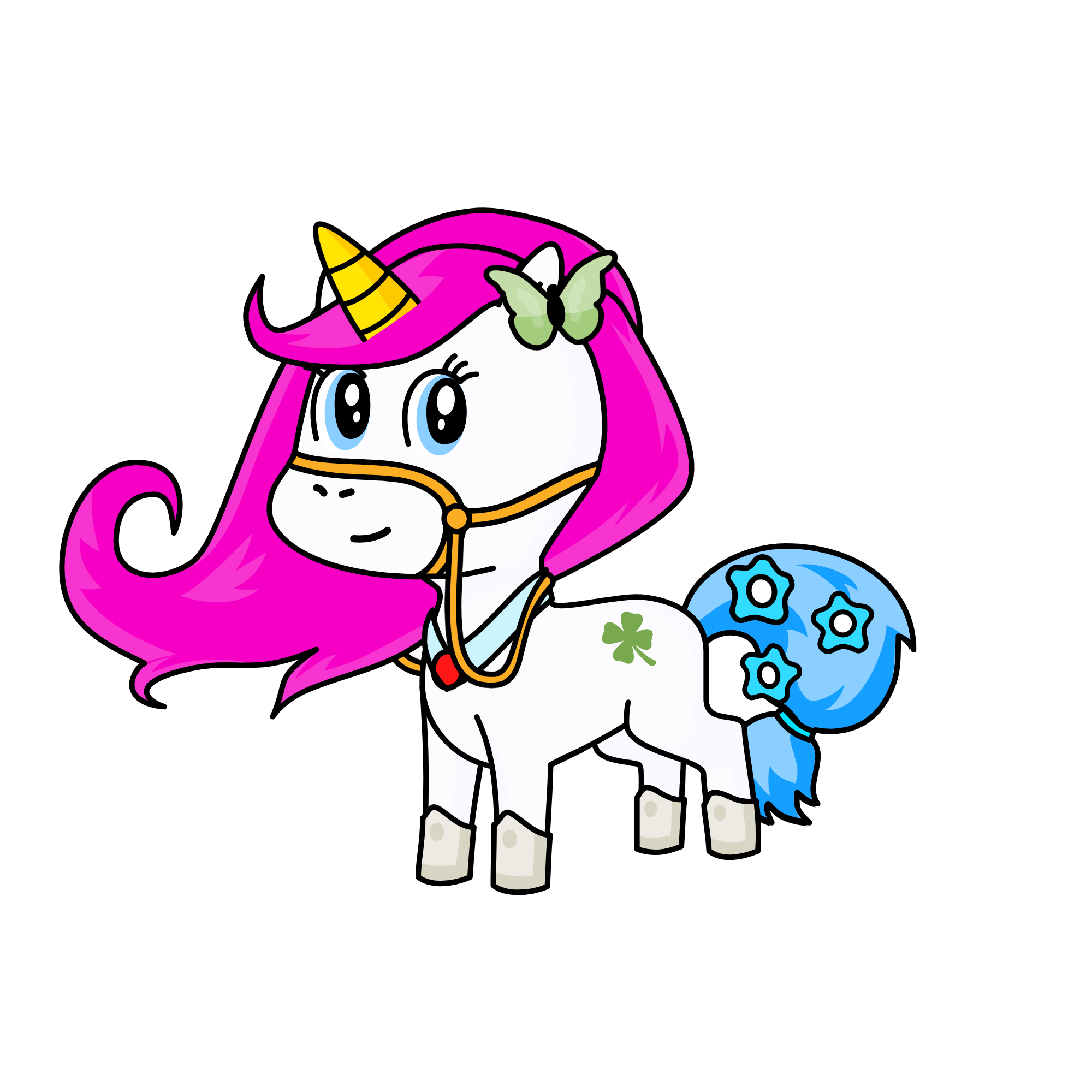 hi, the unicorn