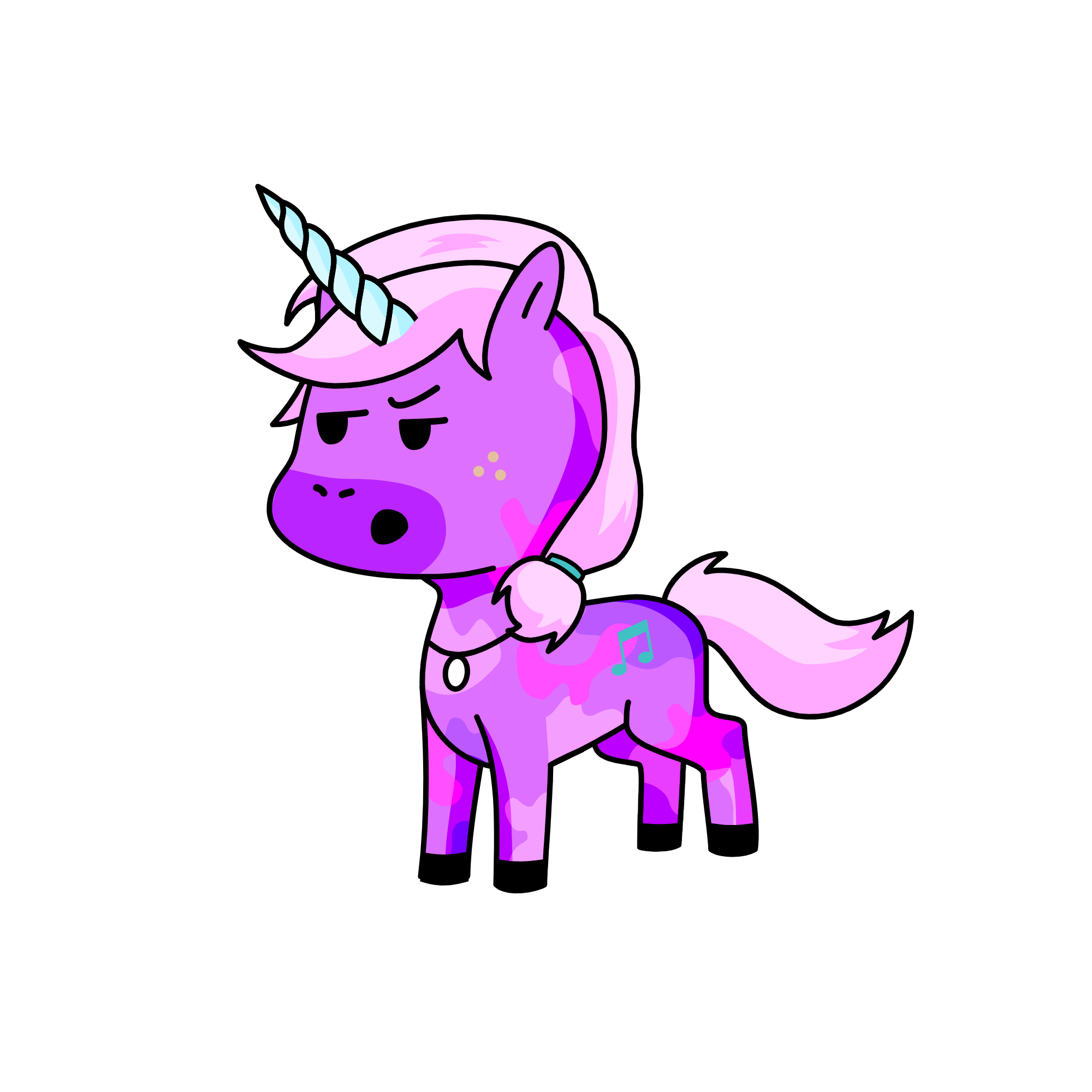 Beffica Winklesnoot , the unicorn