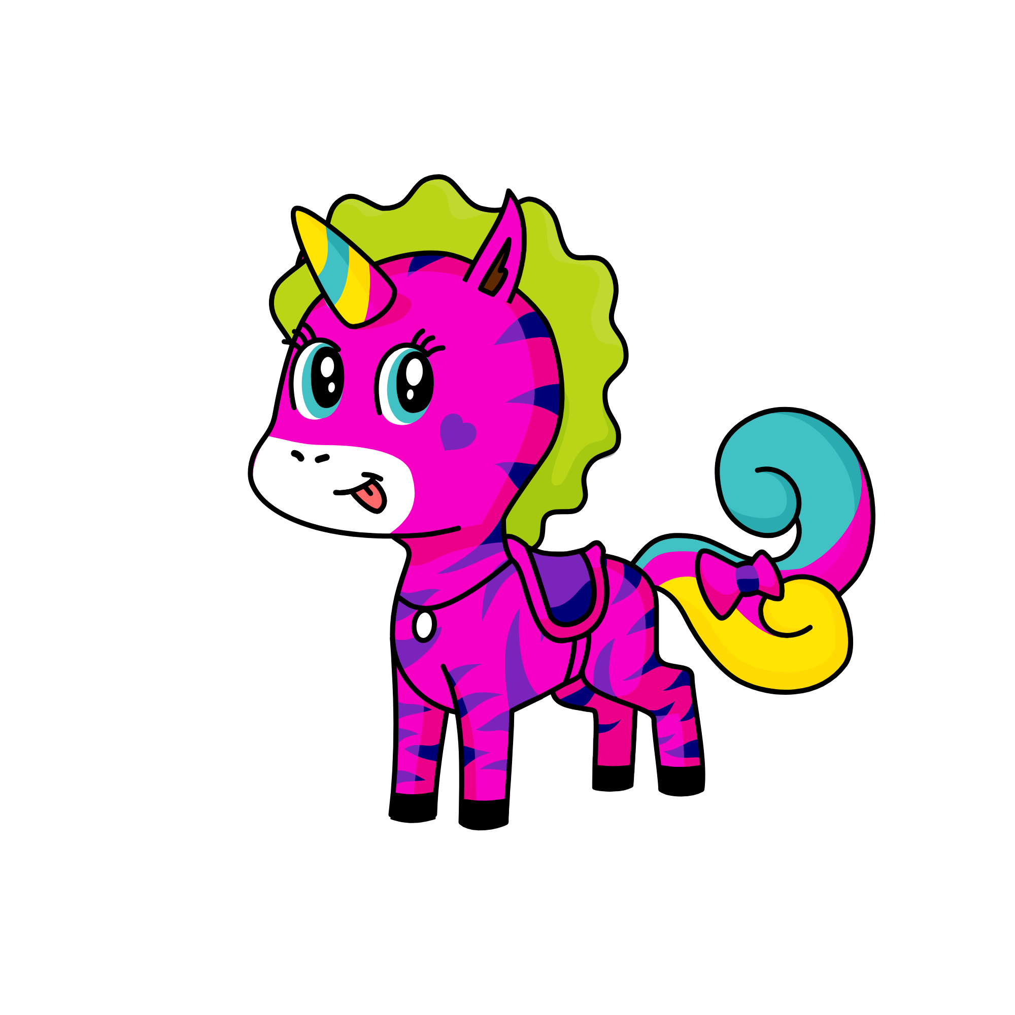 unicorn baddie slay queen, the unicorn