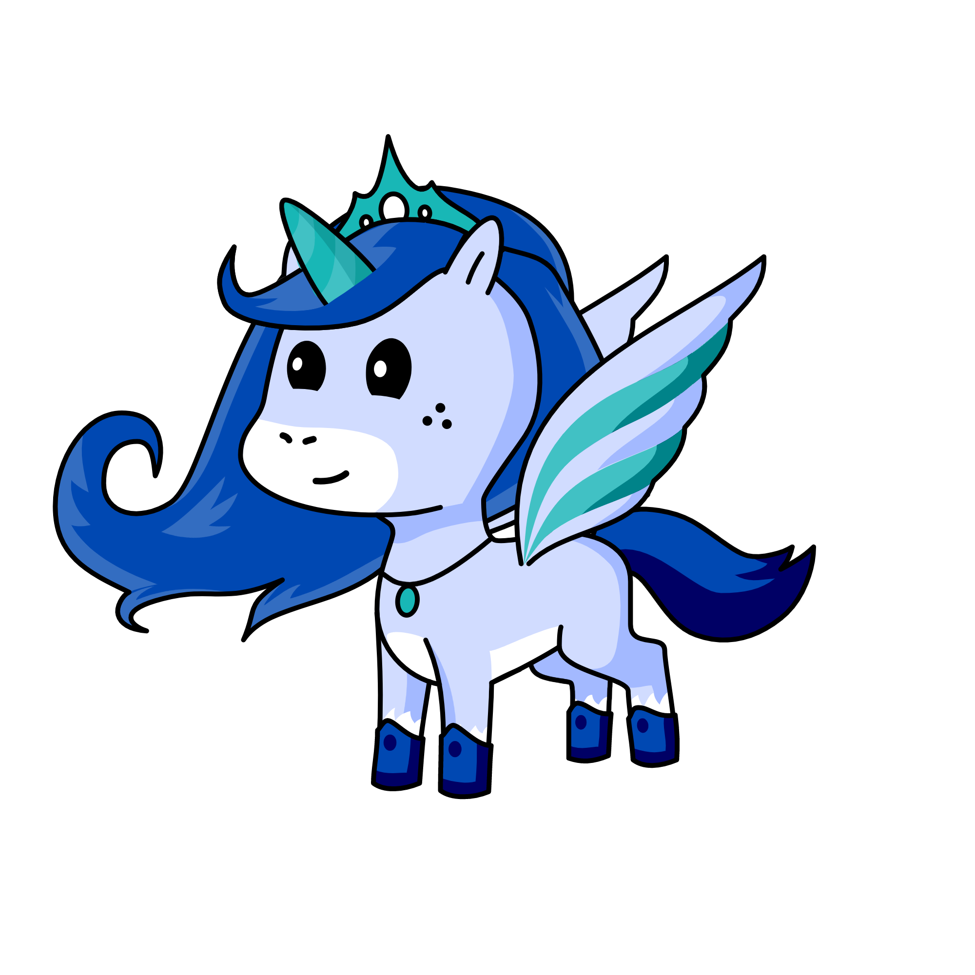 Destiney, the unicorn