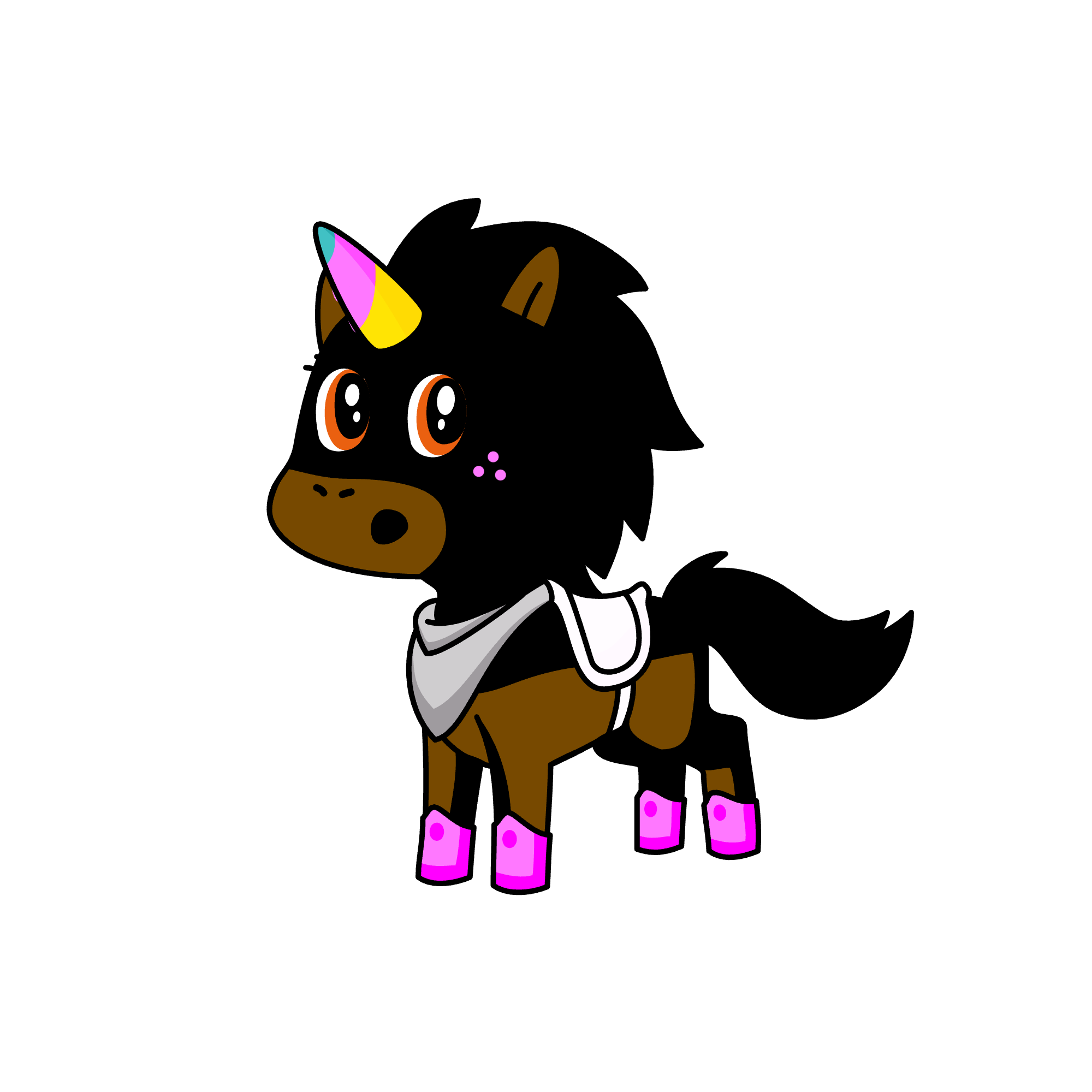 Dandy's world , the unicorn