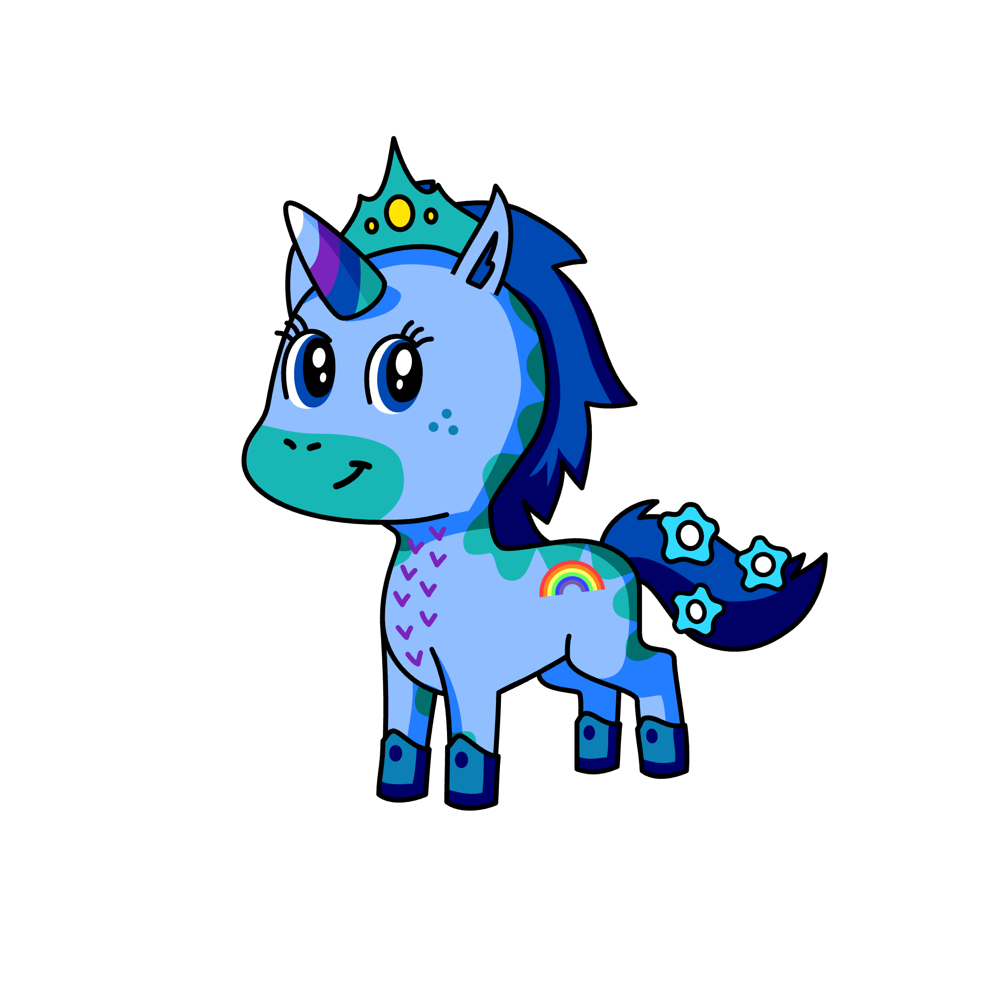 poopy pants , the unicorn