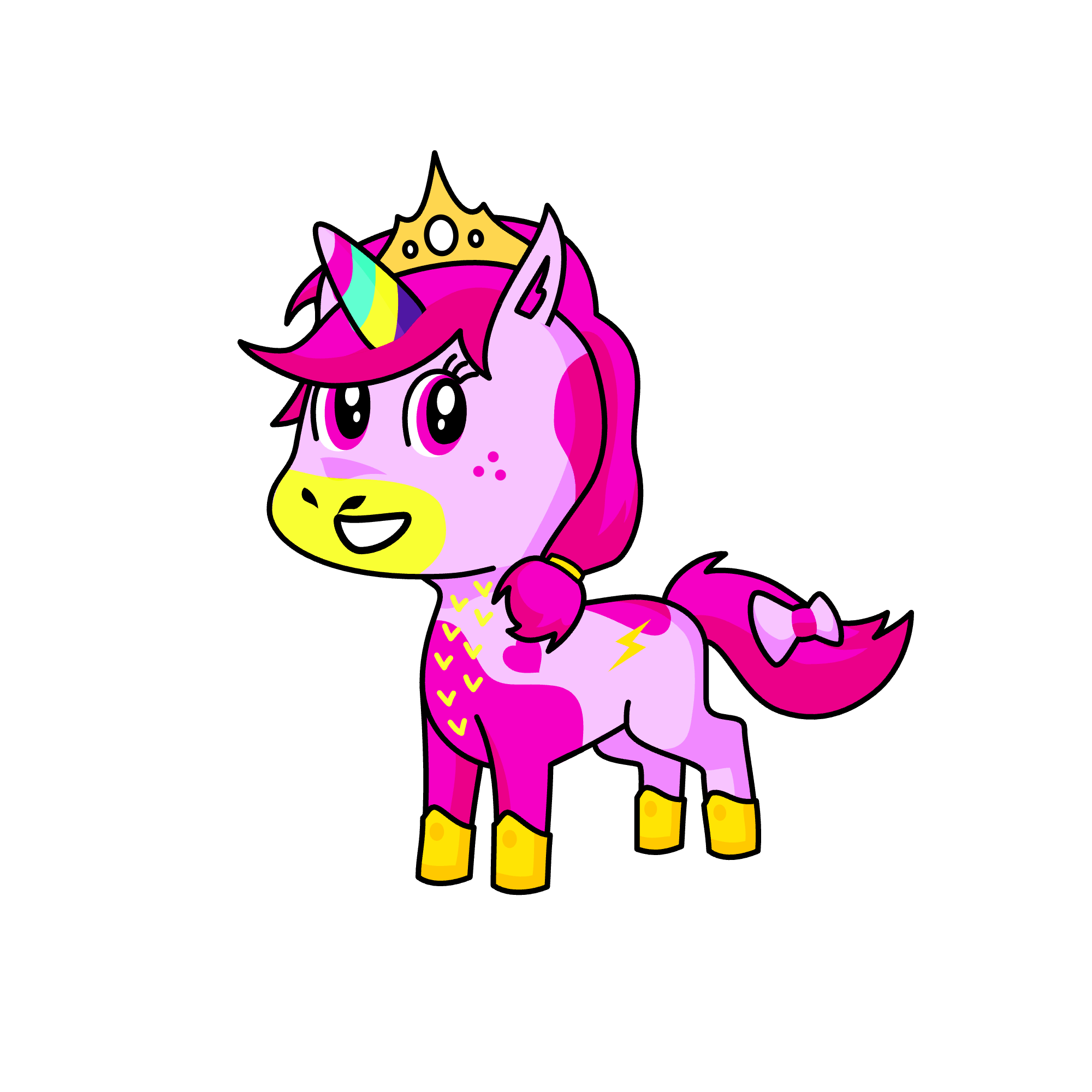 pinky winky , the unicorn